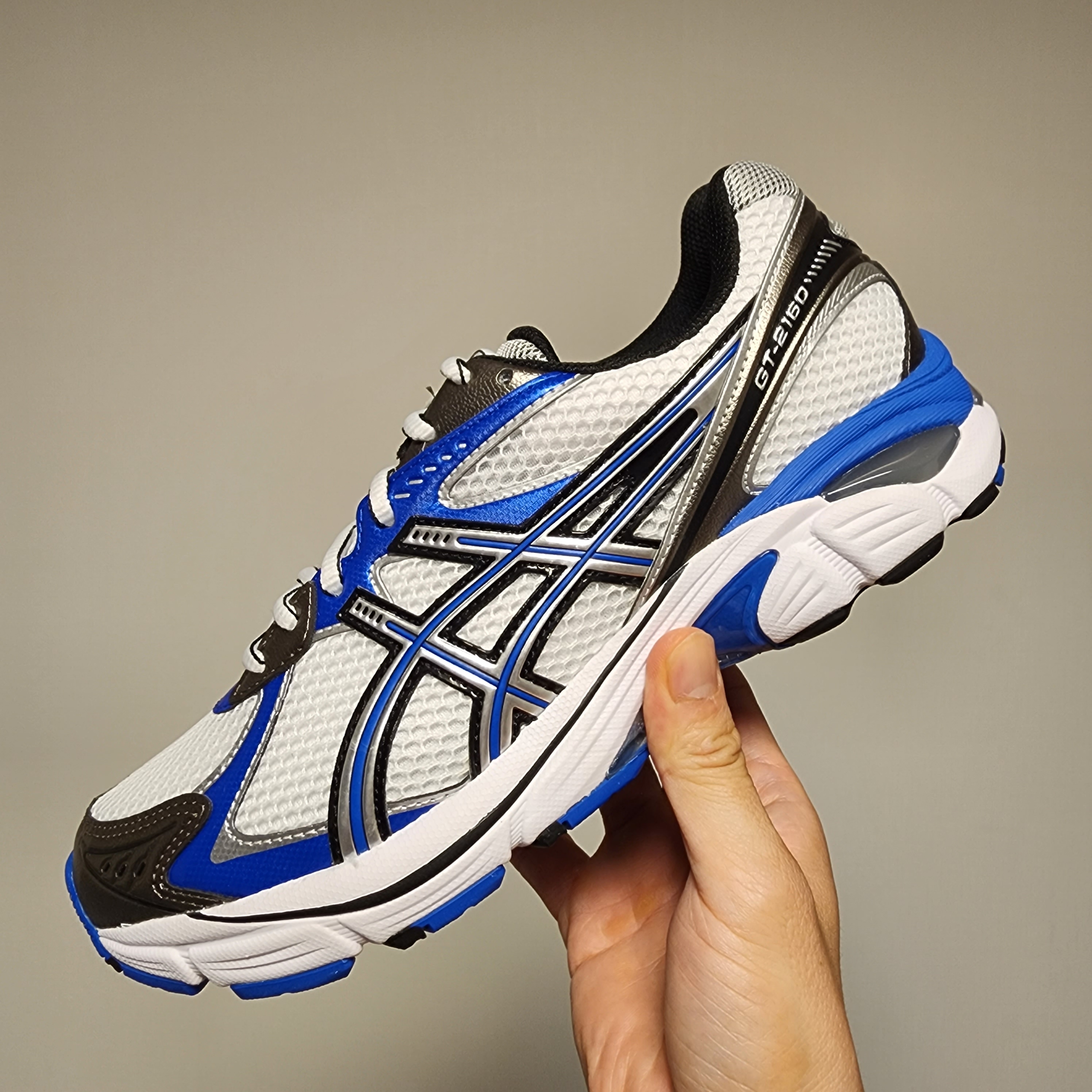 Asics GT-2160 White Illusion Blue 착용 스타일 - 1