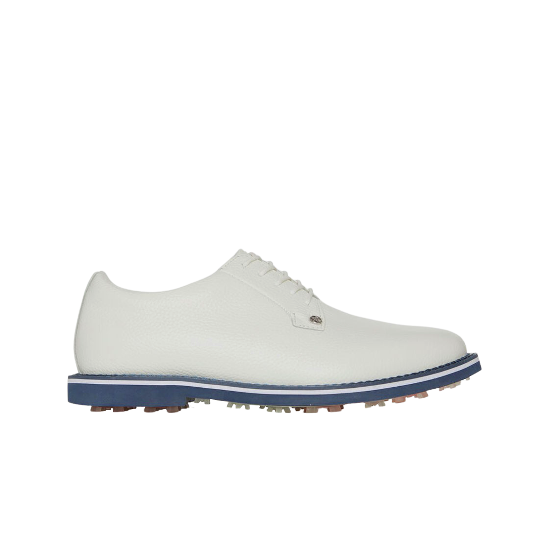 G/Fore Gallivanter Pebble Leather Golf Shoes Snow Twilight 상세 이미지 1