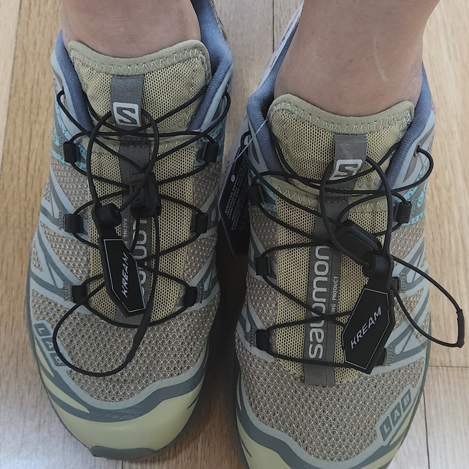 Salomon XT-6 Mindful Grey Green Moss Grey 착용 스타일