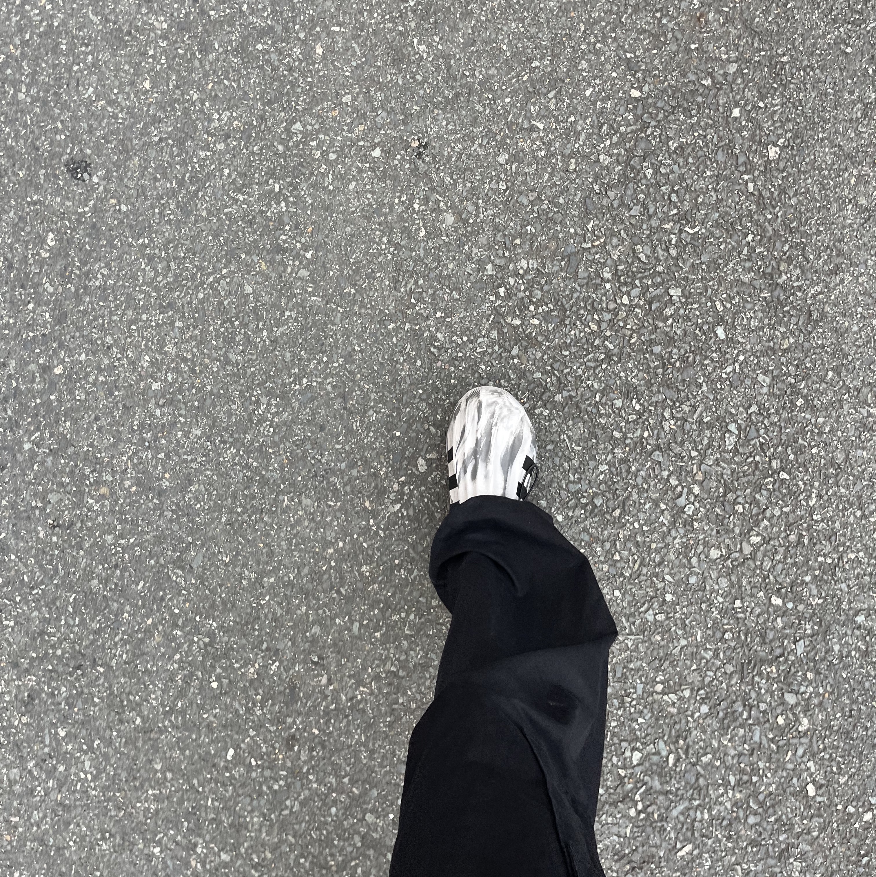 Adidas Adifom Superstar Clear Granite 착용 스타일