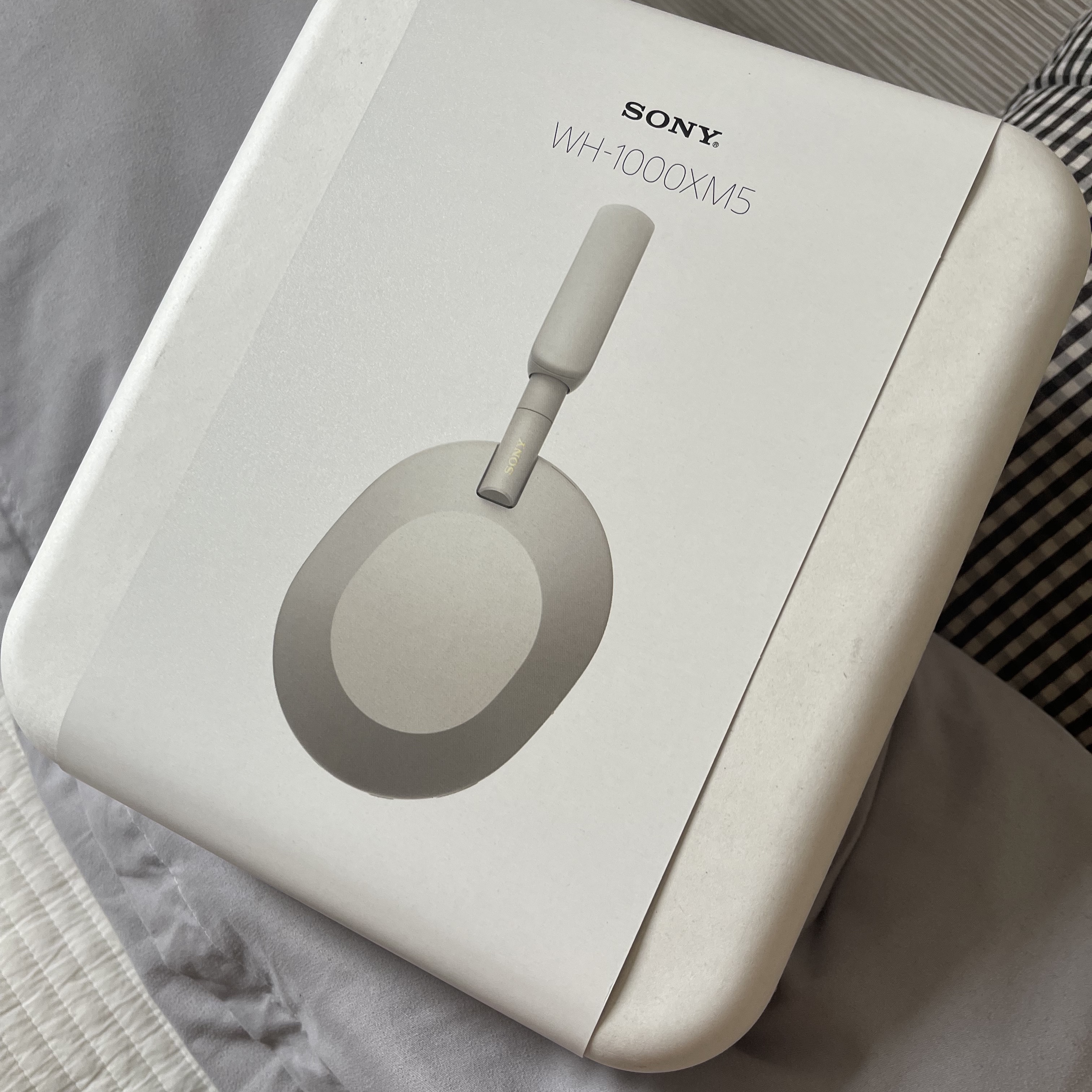 Sony WH-1000XM5 Silver (Korean Ver.) 착용 스타일