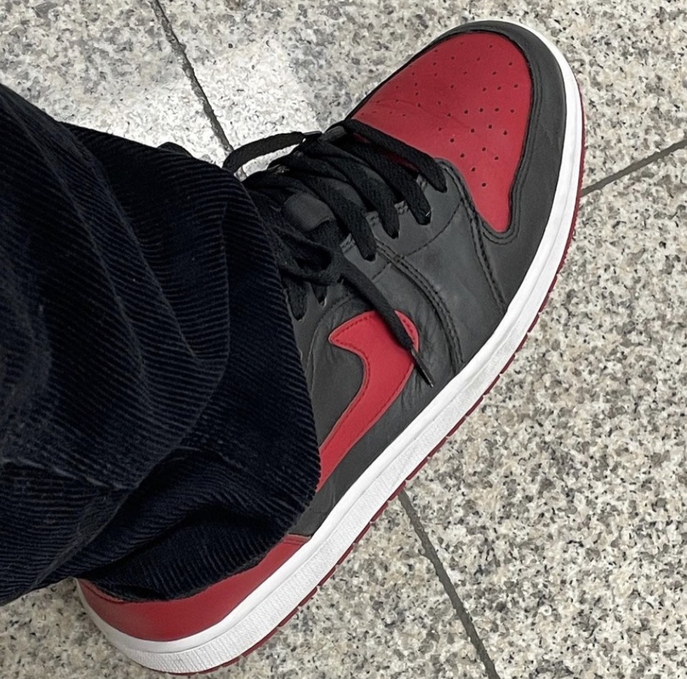 Jordan 1 Retro Low OG Bred 2015 착용 스타일 - 3