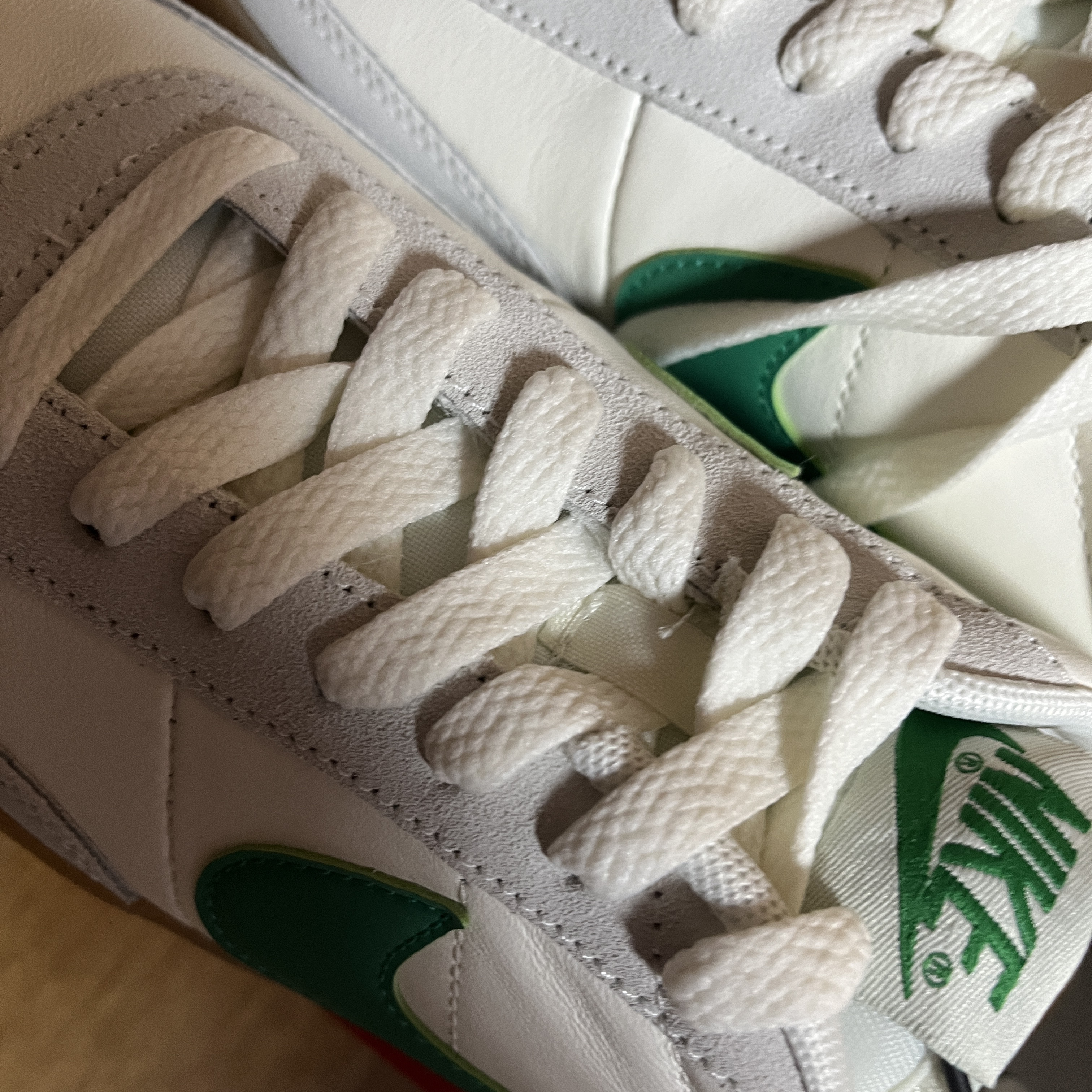 Nike x J.Crew Killshot 2 Lucid Green 착용 스타일