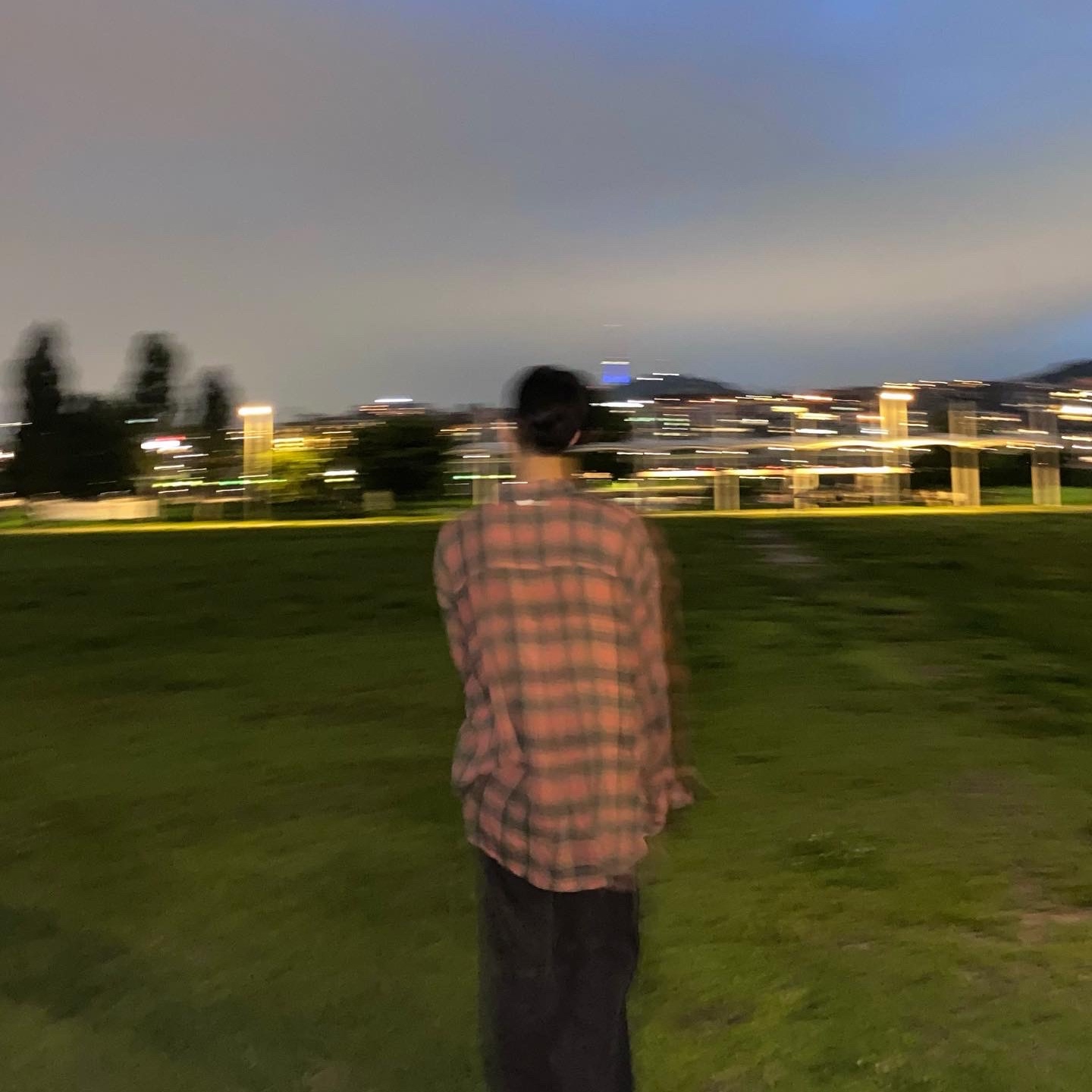 Our Legacy Borrowed Shirt Big Lumbercheck Print 착용 스타일