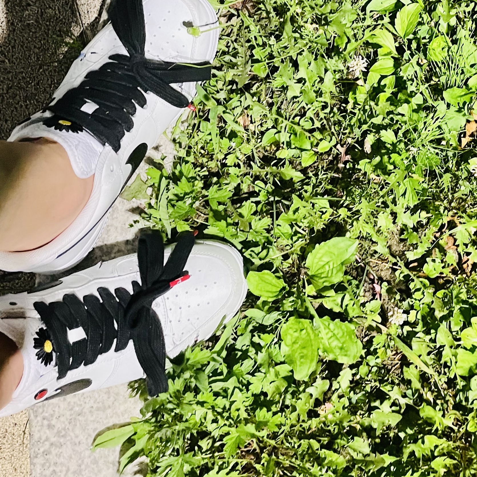 Nike x Peaceminusone Air Force 1 Low Para-Noise 2.0 착용 스타일