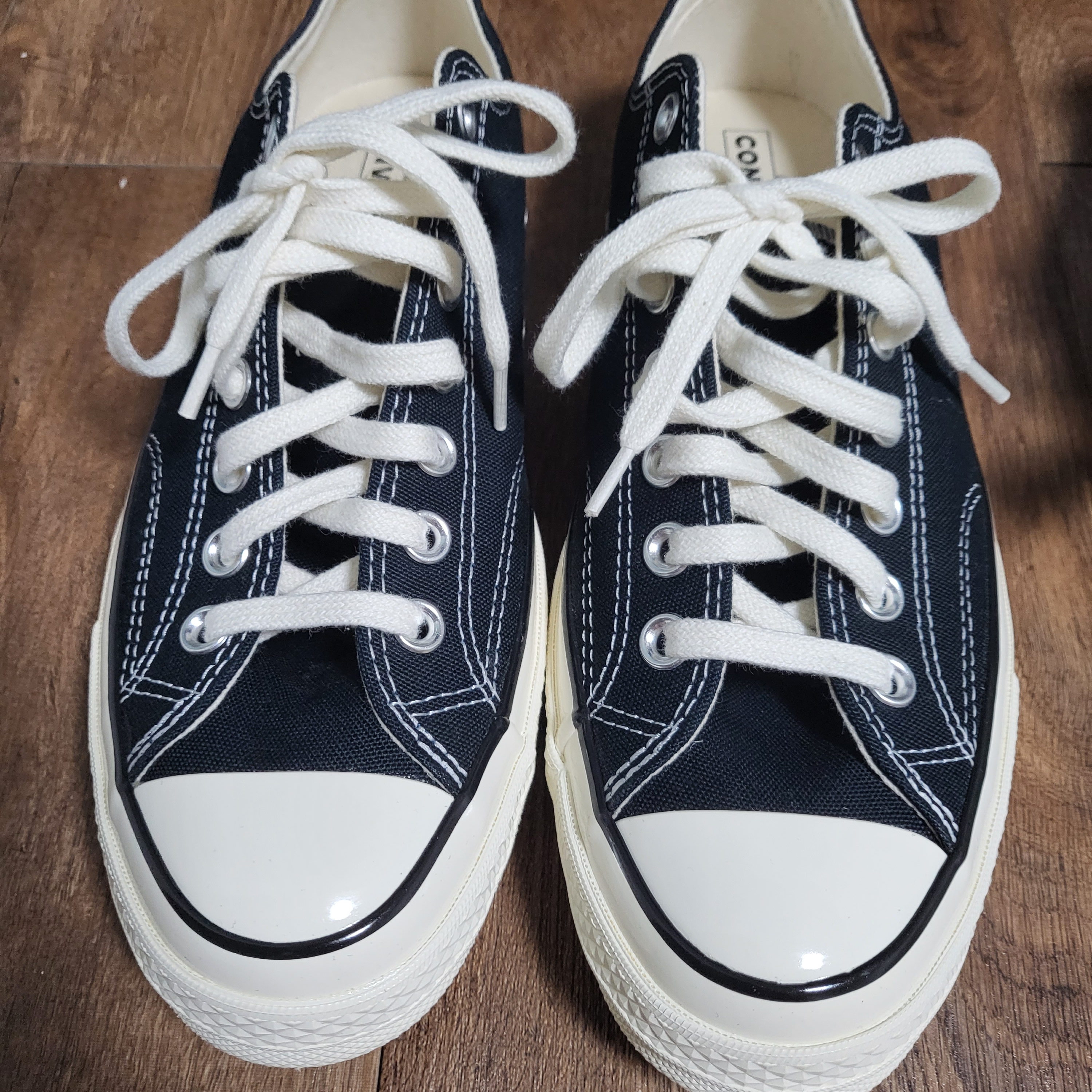 Converse Chuck 70 Ox Black - Standard 착용 스타일