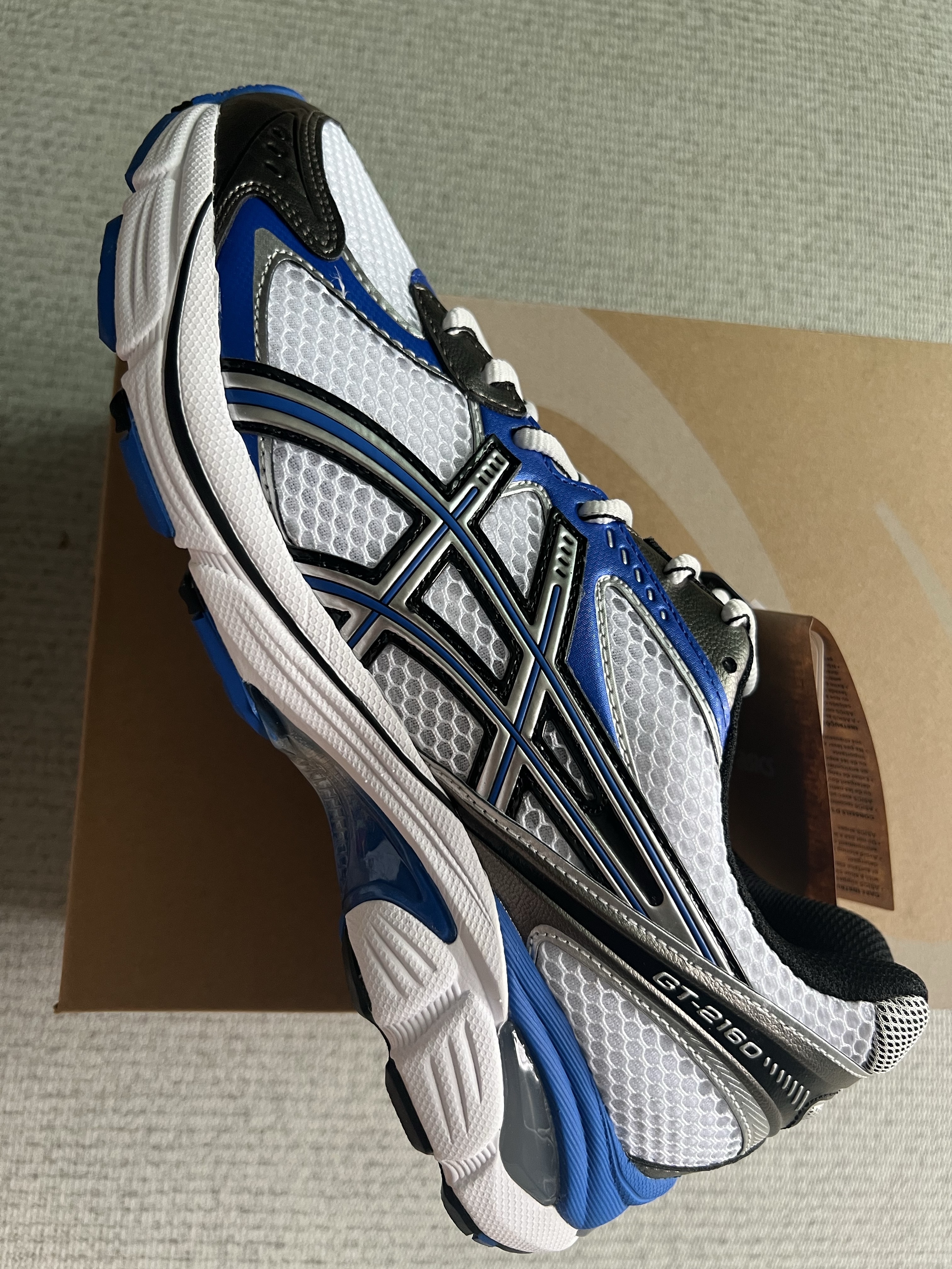 Asics GT-2160 White Illusion Blue 착용 스타일