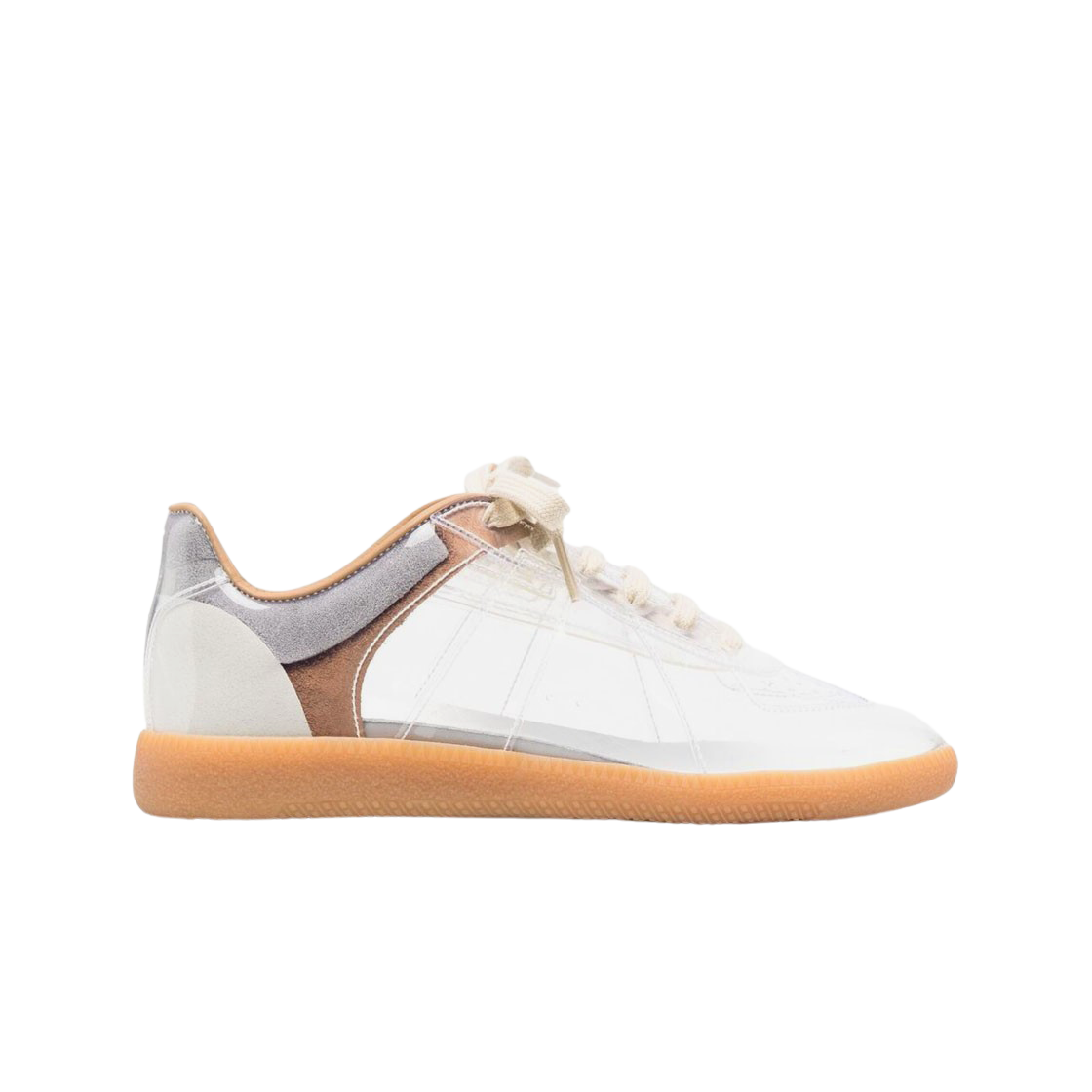 S39WS0097P4127H8679 (W) Maison Margiela PVC Leather Replica Sneakers Transparent