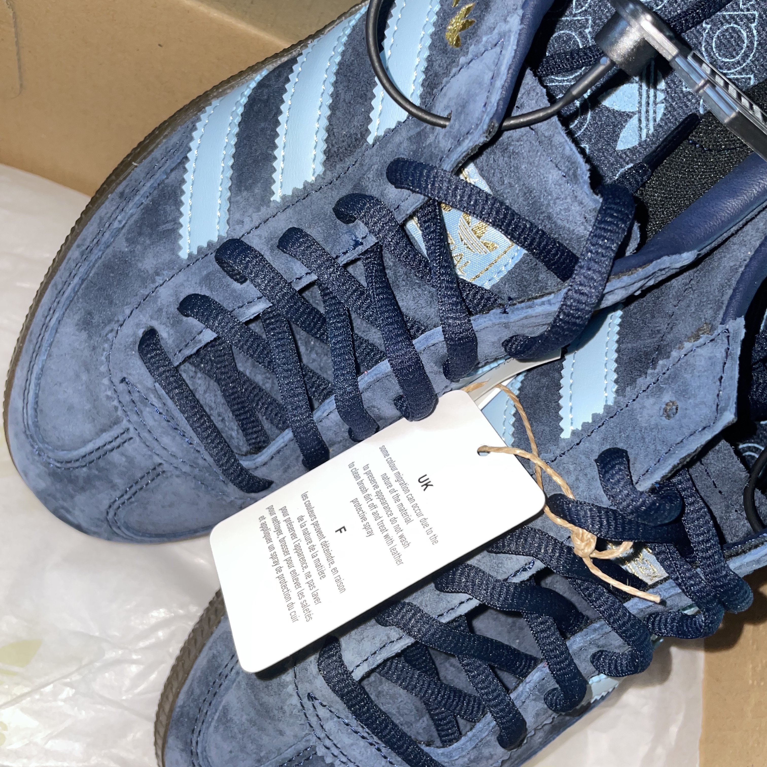 Adidas Spezial Handball Collegiate Navy 착용 스타일 - 2