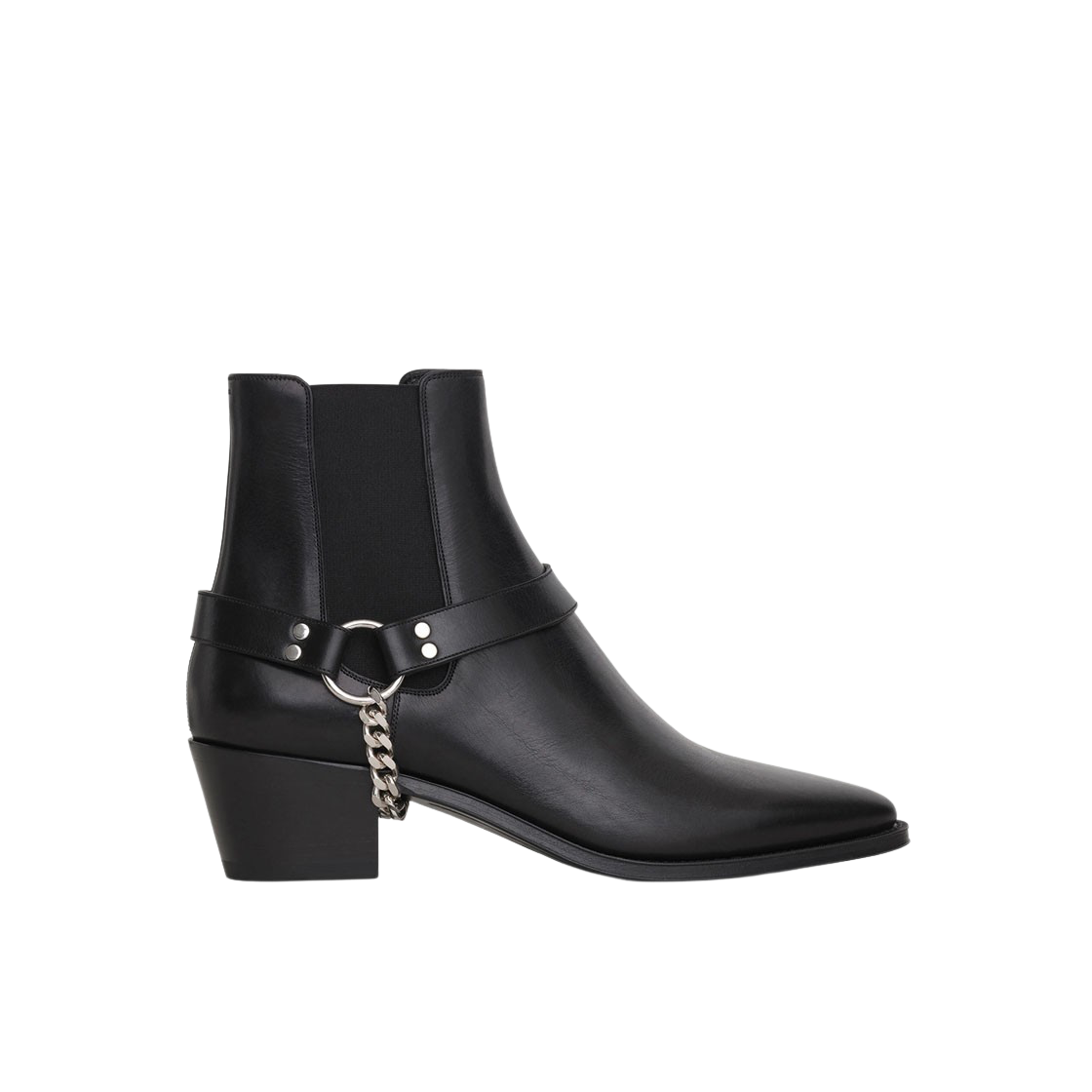 셀린느 카프스킨 카마그 바이커 첼시 부츠 블랙(Celine Camargue Biker Chelsea Boot in Calfskin Black) - 1