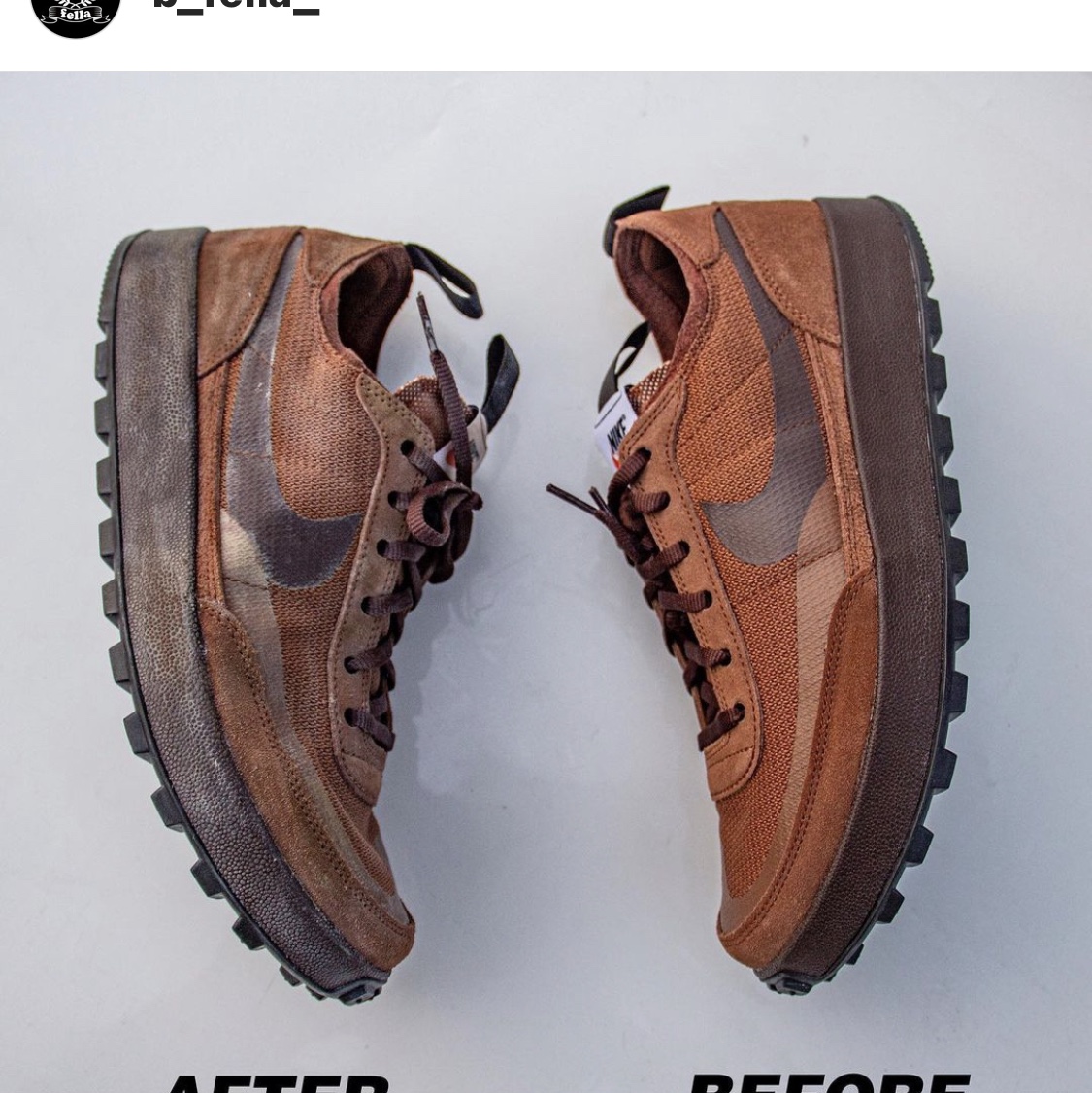Nike x Tom Sachs General Purpose Shoe Brown 착용 스타일 - 2