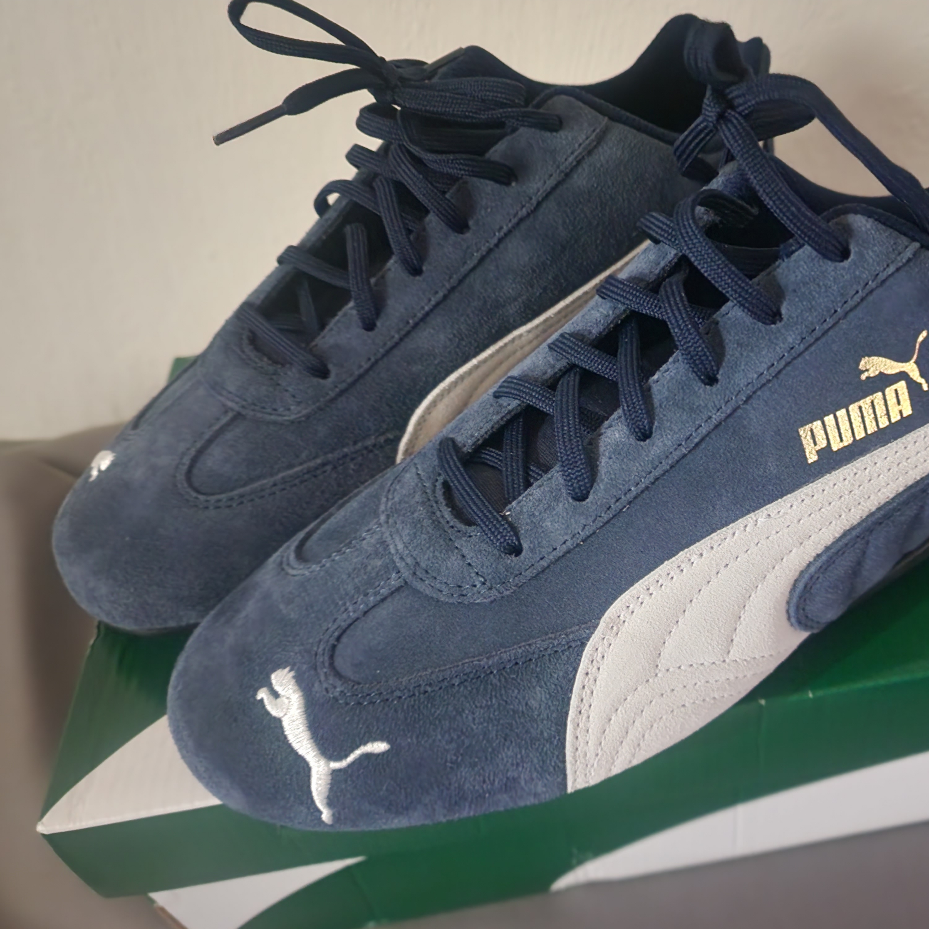 Puma Speedcat LS Peacoat 착용 스타일 - 2