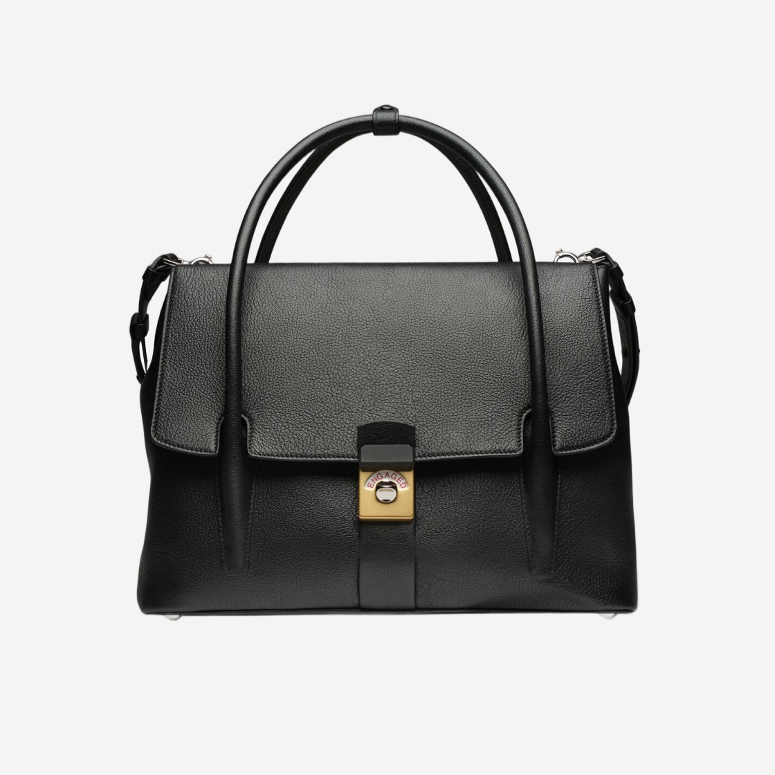 Maison Margiela New Lock Tote Bag Black 상세 이미지 1