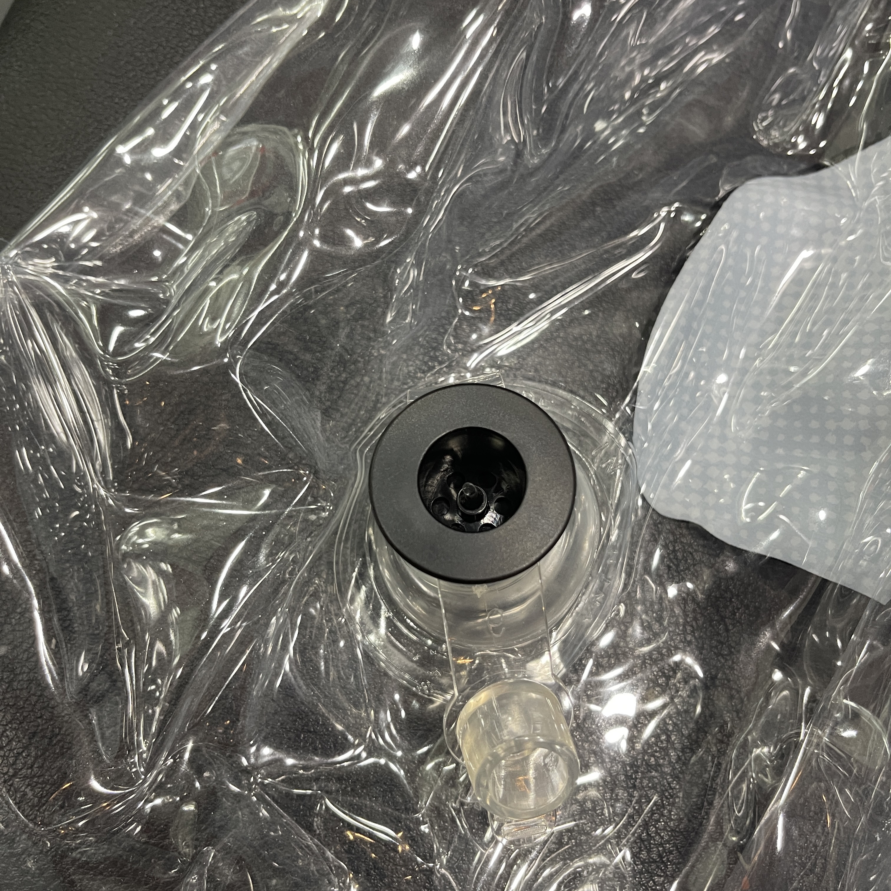 Stussy Big & Meaty Pool Float Clear 착용 스타일 - 3