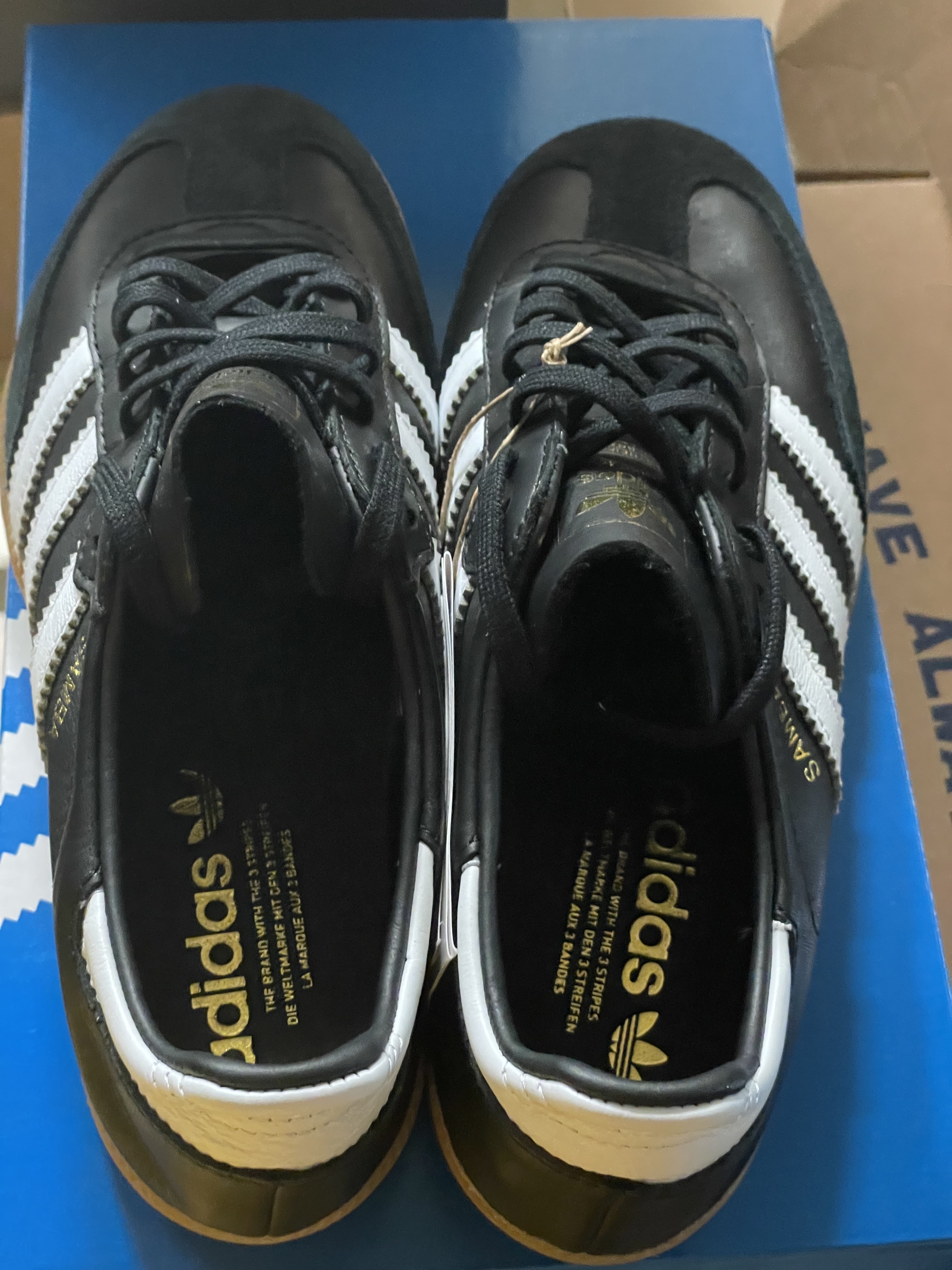 Adidas Samba Decon Core Black 착용 스타일 - 2