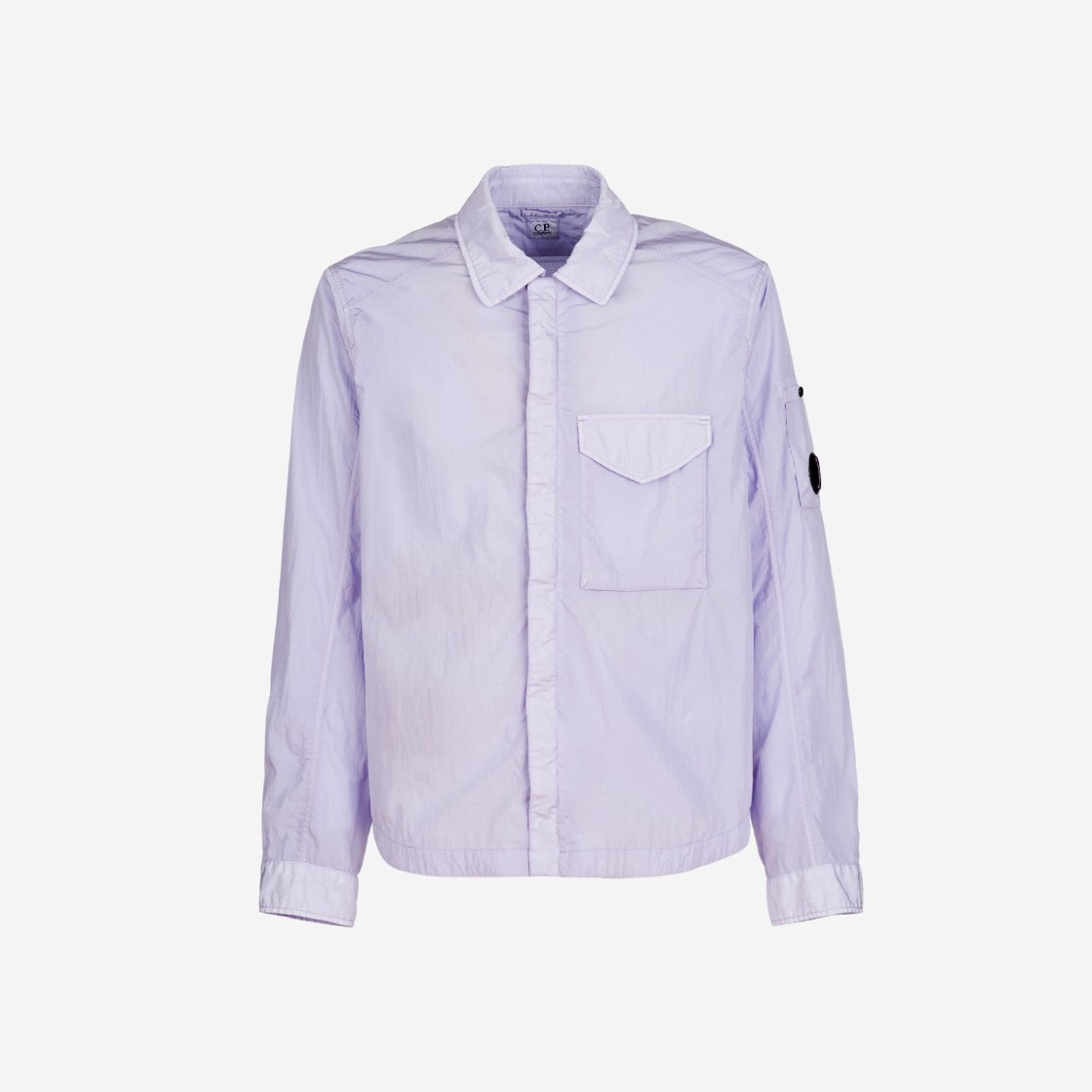 C.P. Company Chrome-R Overshirt Cosmic Sky Violet - 23SS 상세 이미지 1