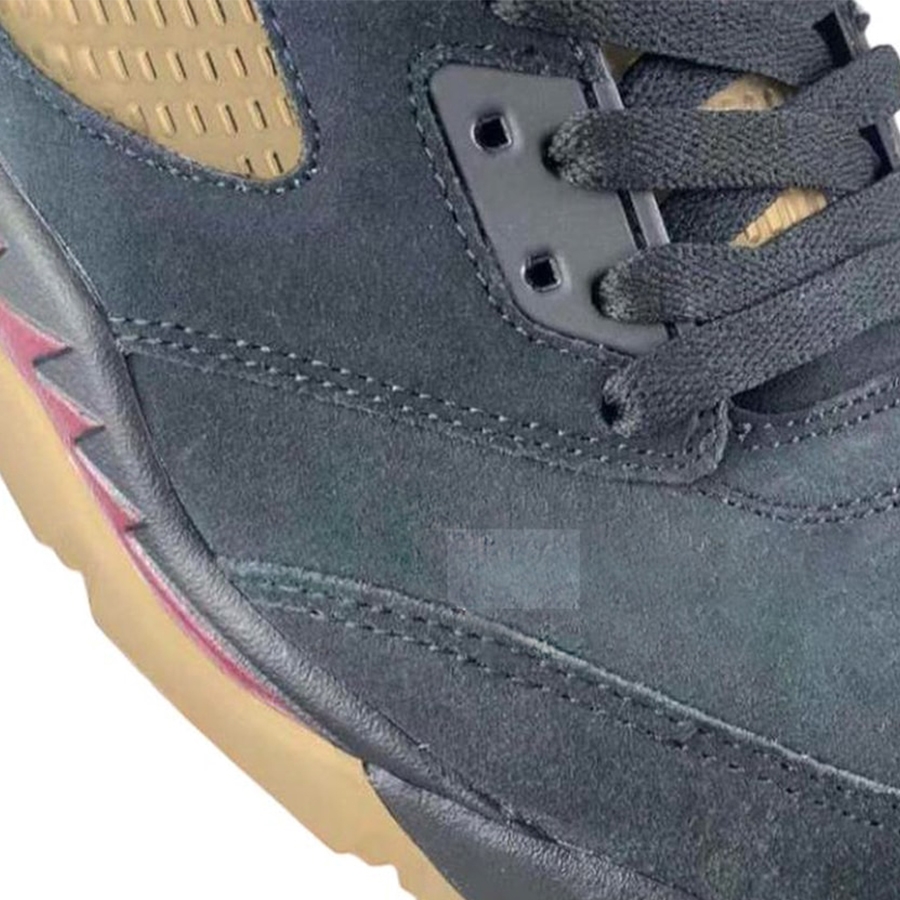 Jordan 4 x A Ma Maniere Retro Violet Ore, Jordan 1 x A Ma Maniere Retro High OG SP Sail and Burgundy 착용 스타일 - 4