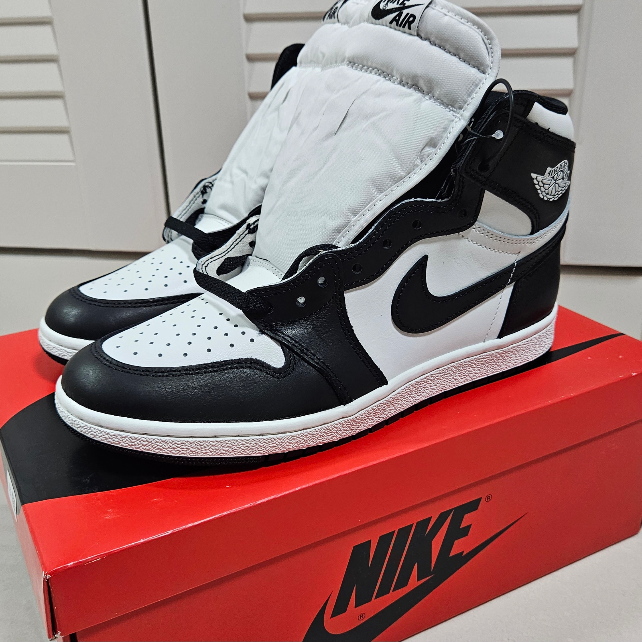 Jordan 1 High 85 Black White 착용 스타일 - 2