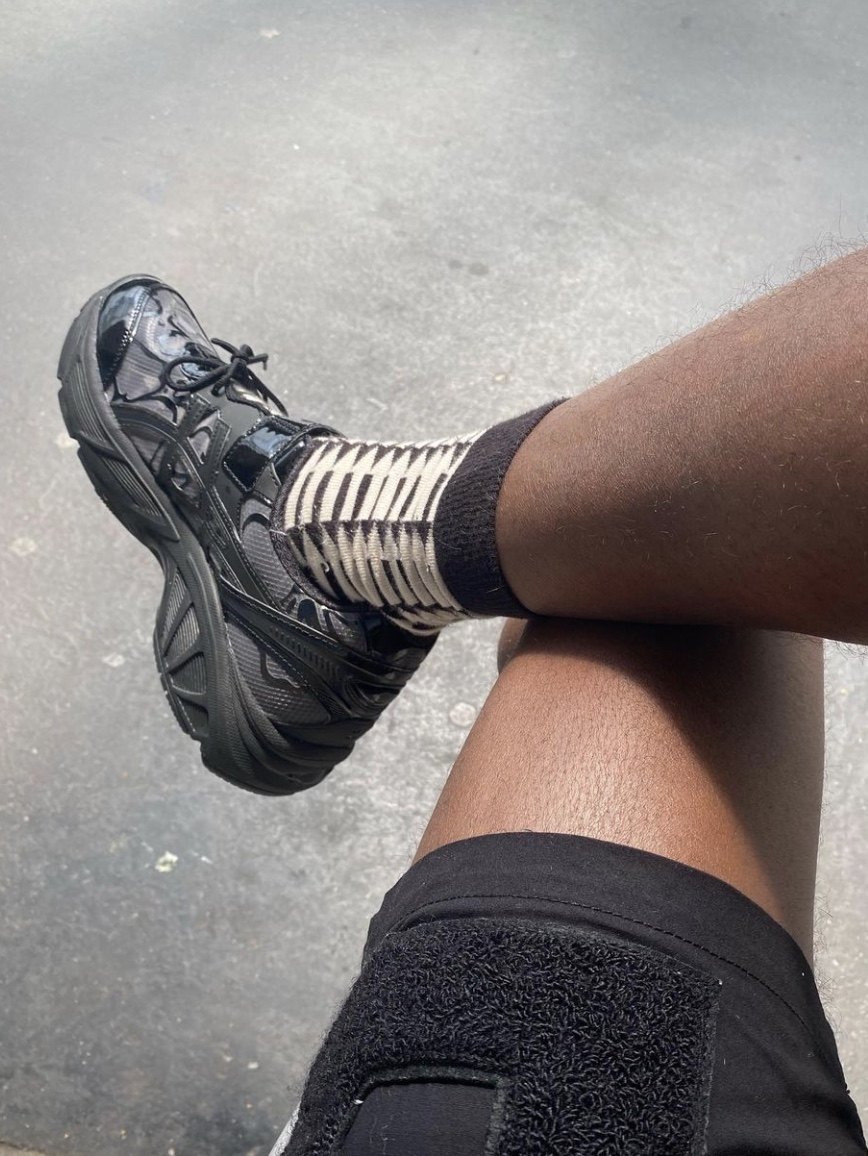 Asics x Cecilie Bahnsen GT-2160 Black 착용 스타일
