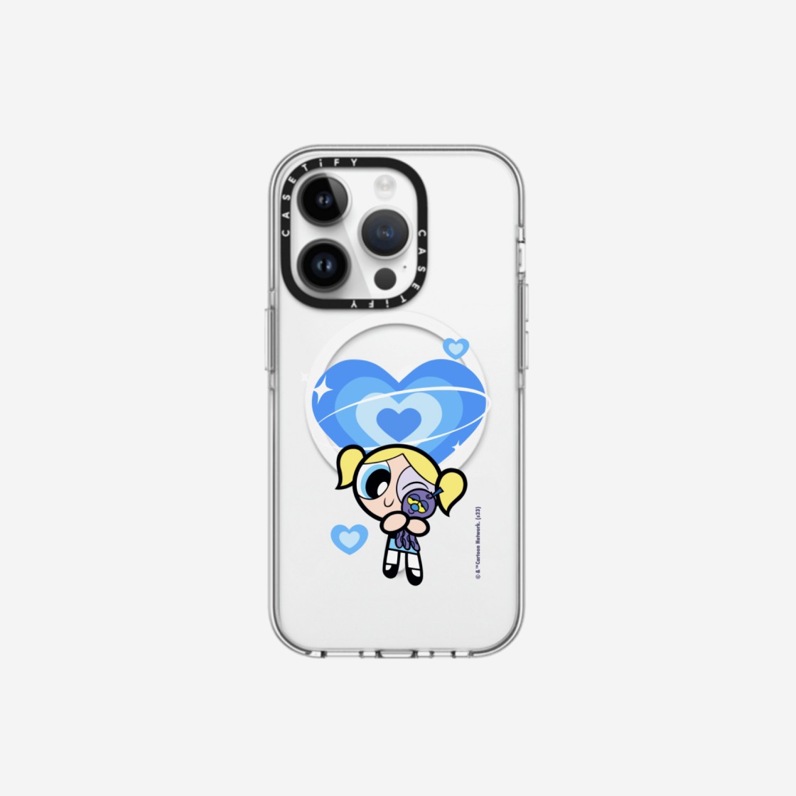 Casetify x The Powerpuff Girls Custom iPhone Bubbles Clear Case Clear 상세 이미지 1