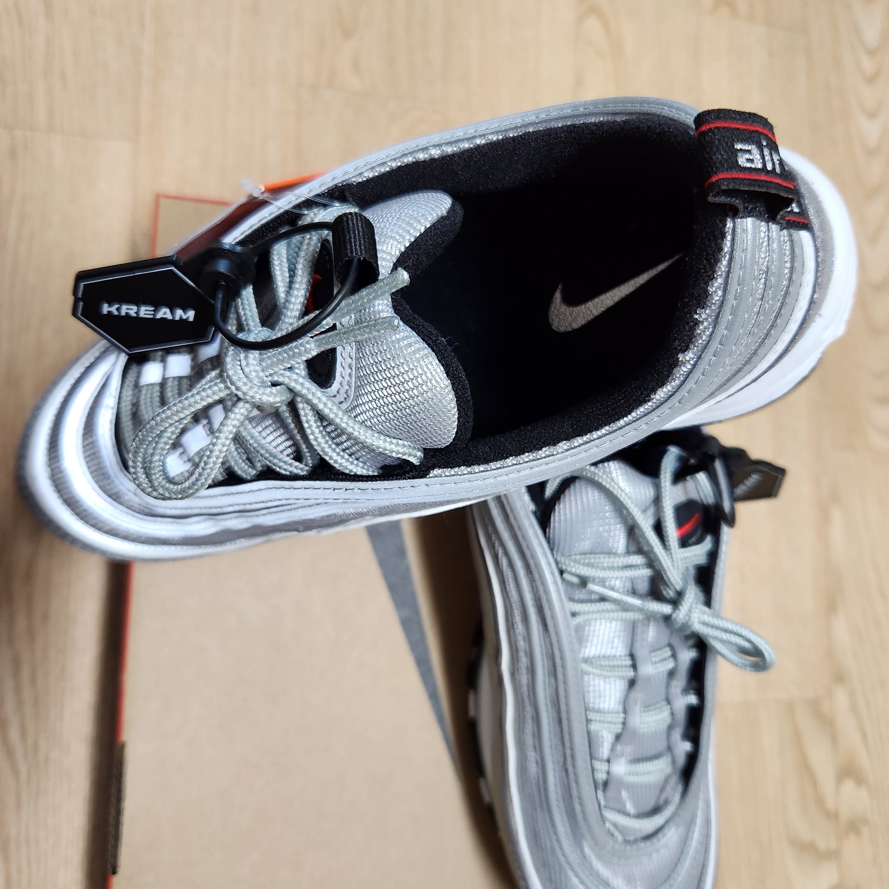Nike Air Max 97 OG Silver Bullet 2022 착용 스타일 - 2