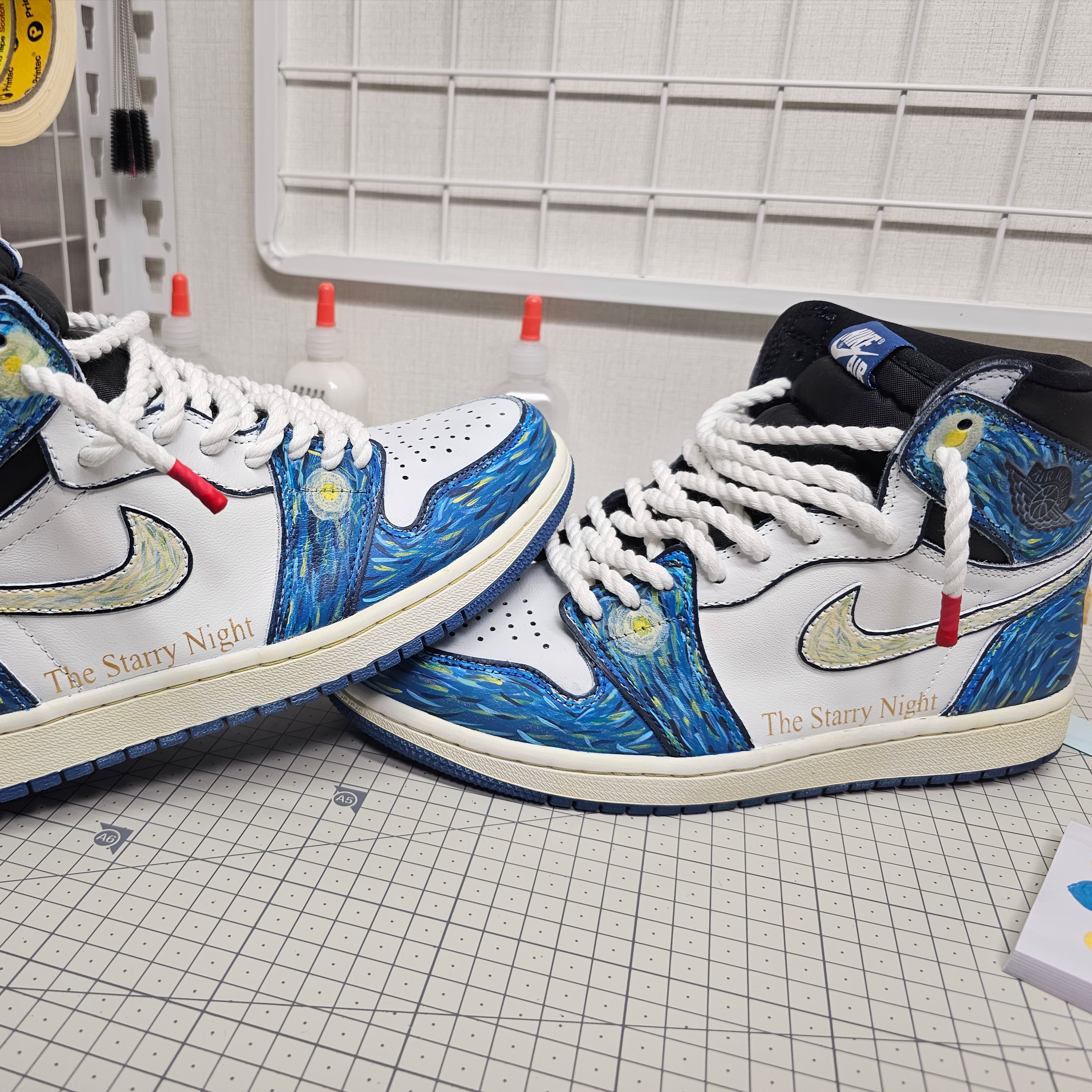 Jordan 1 Retro High OG Dark Marina Blue 착용 스타일