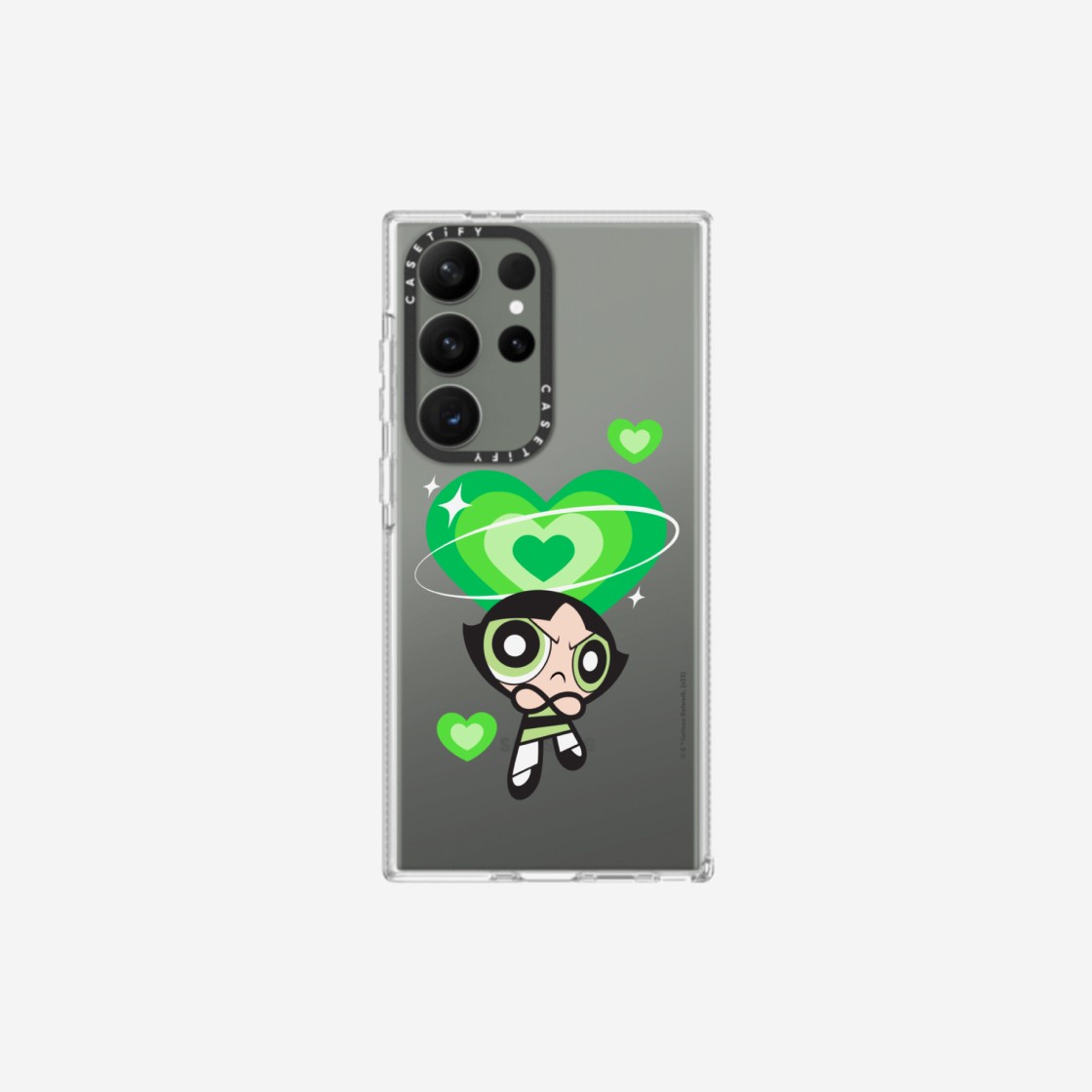 Casetify x The Powerpuff Girls Galaxy Custom Buttercup Clear Case Clear 상세 이미지 1