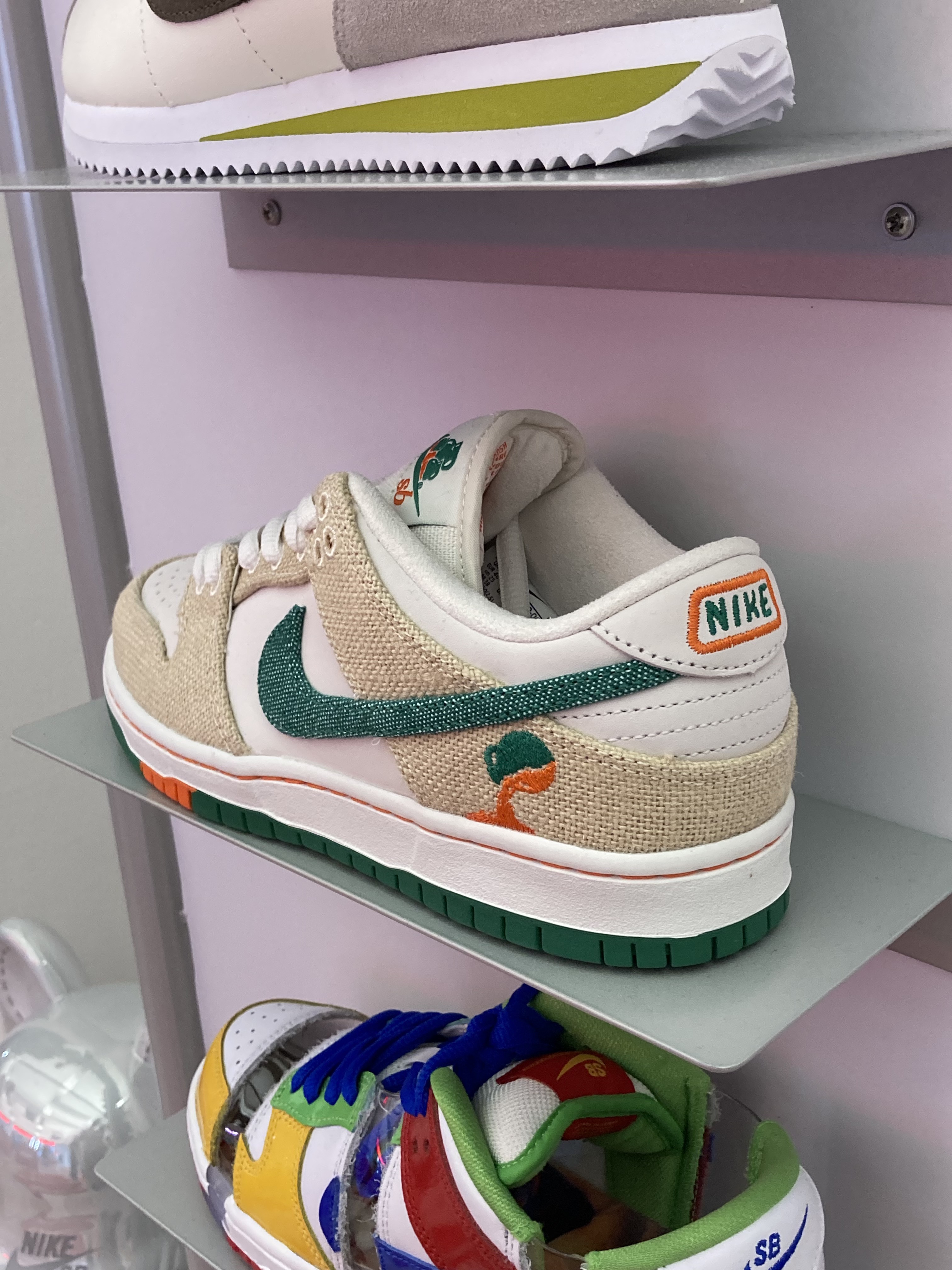 Nike x Jarritos SB Dunk Low Phantom and Malachite, Nike SB Dunk Low Sandy 착용 스타일 - 2