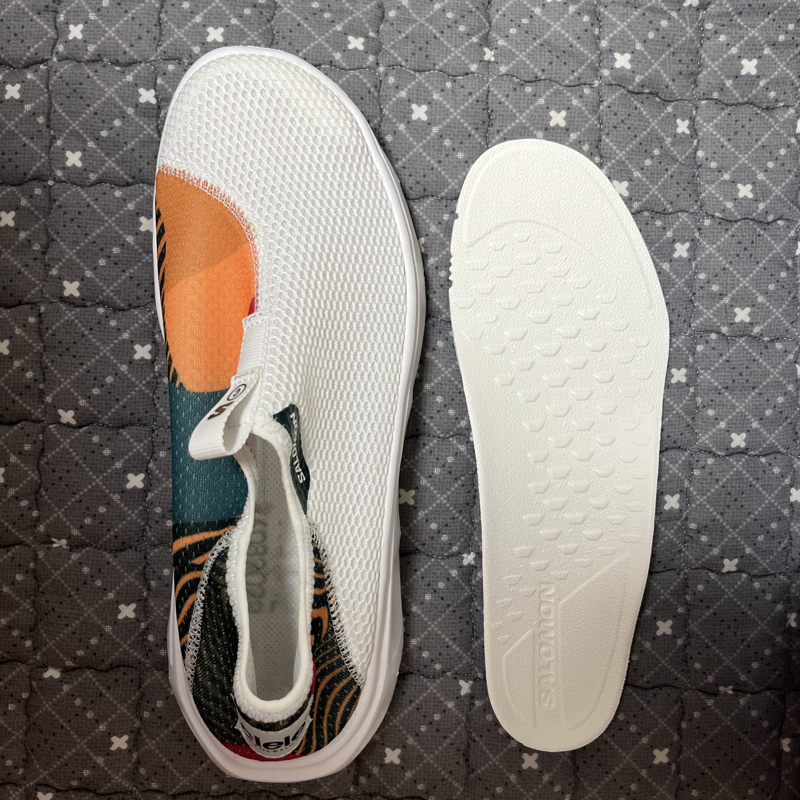 Salomon x Ciele RX Moc 6.0 White Blazing Orange 착용 스타일 - 3