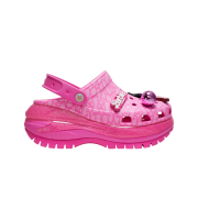 (W) Crocs x Barbie The Movie Classic Mega Crush Clog Electric Pink