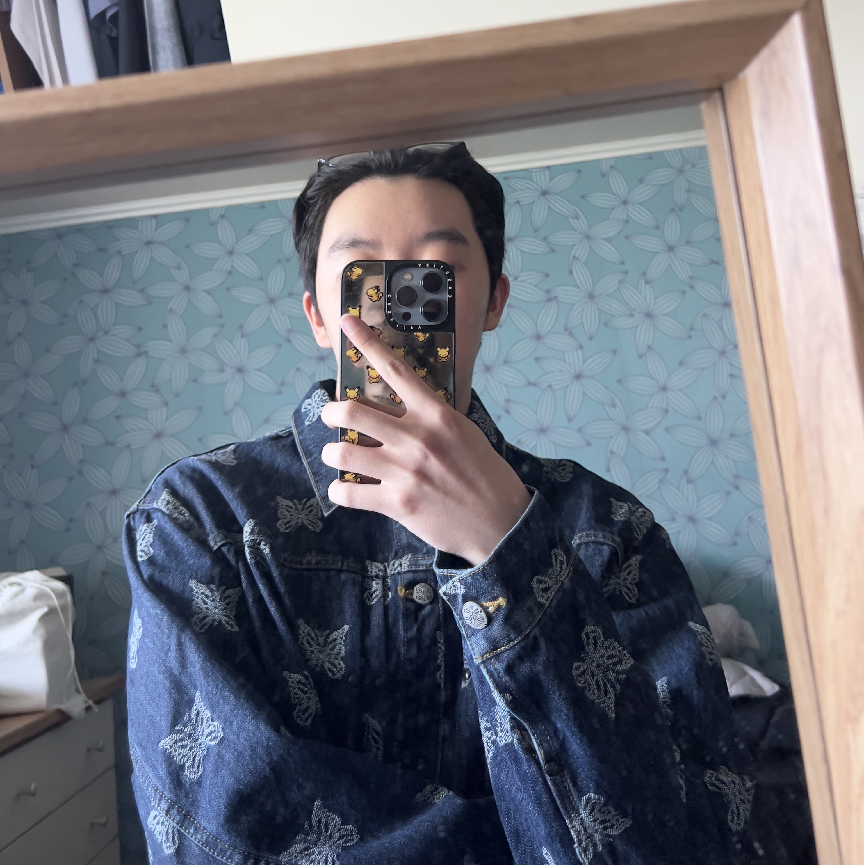 Needles M.W. Jean Jacket Indigo 착용 스타일