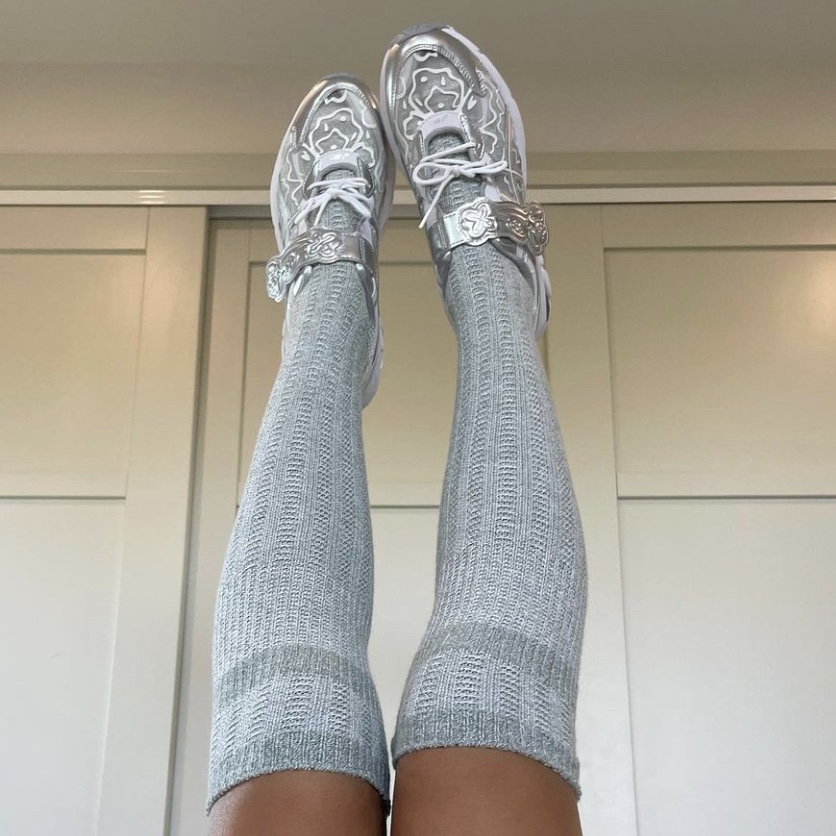 Asics x Cecilie Bahnsen GT-2160 White 착용 스타일