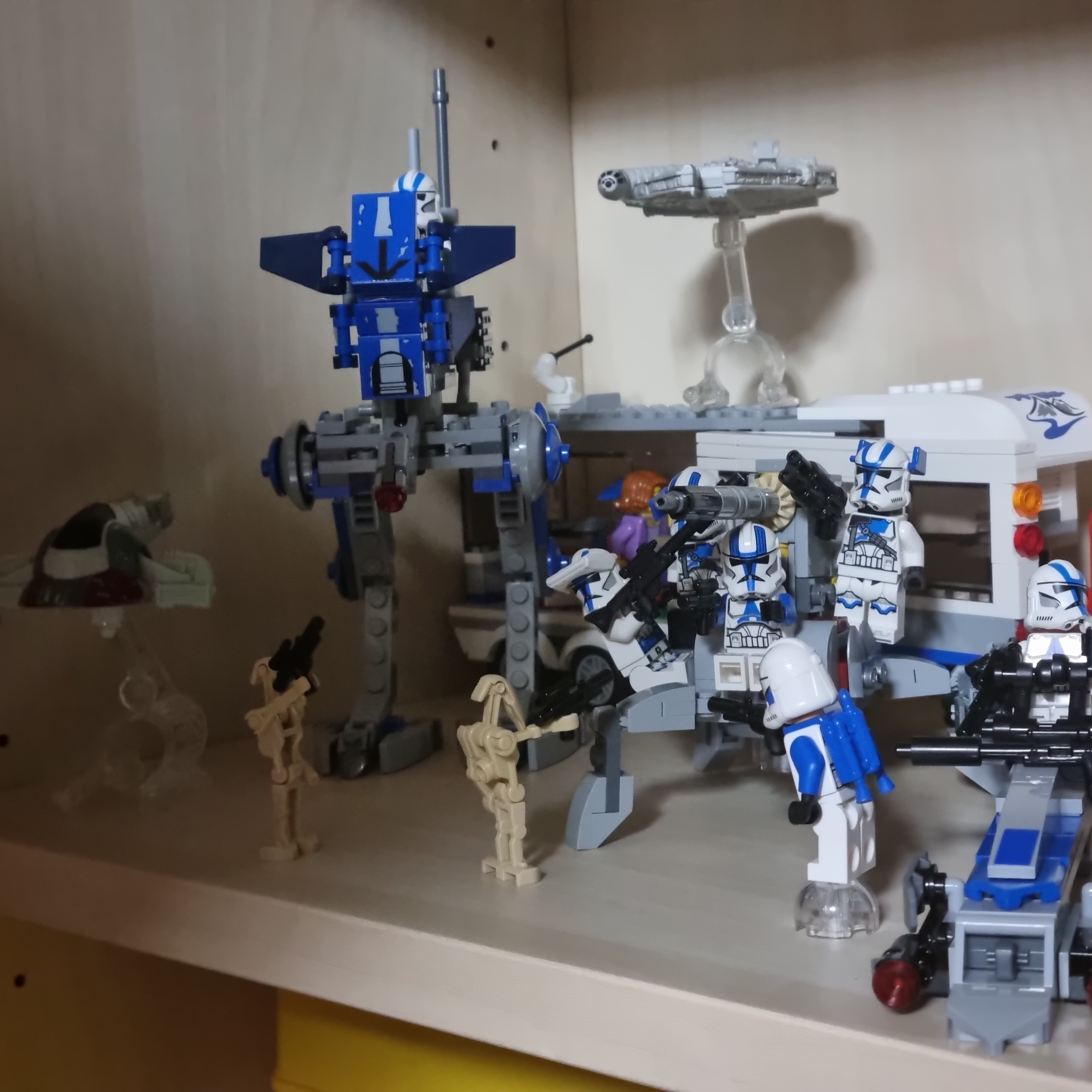Lego Star Wars 501st Legion Clone Troopers 착용 스타일 - 2