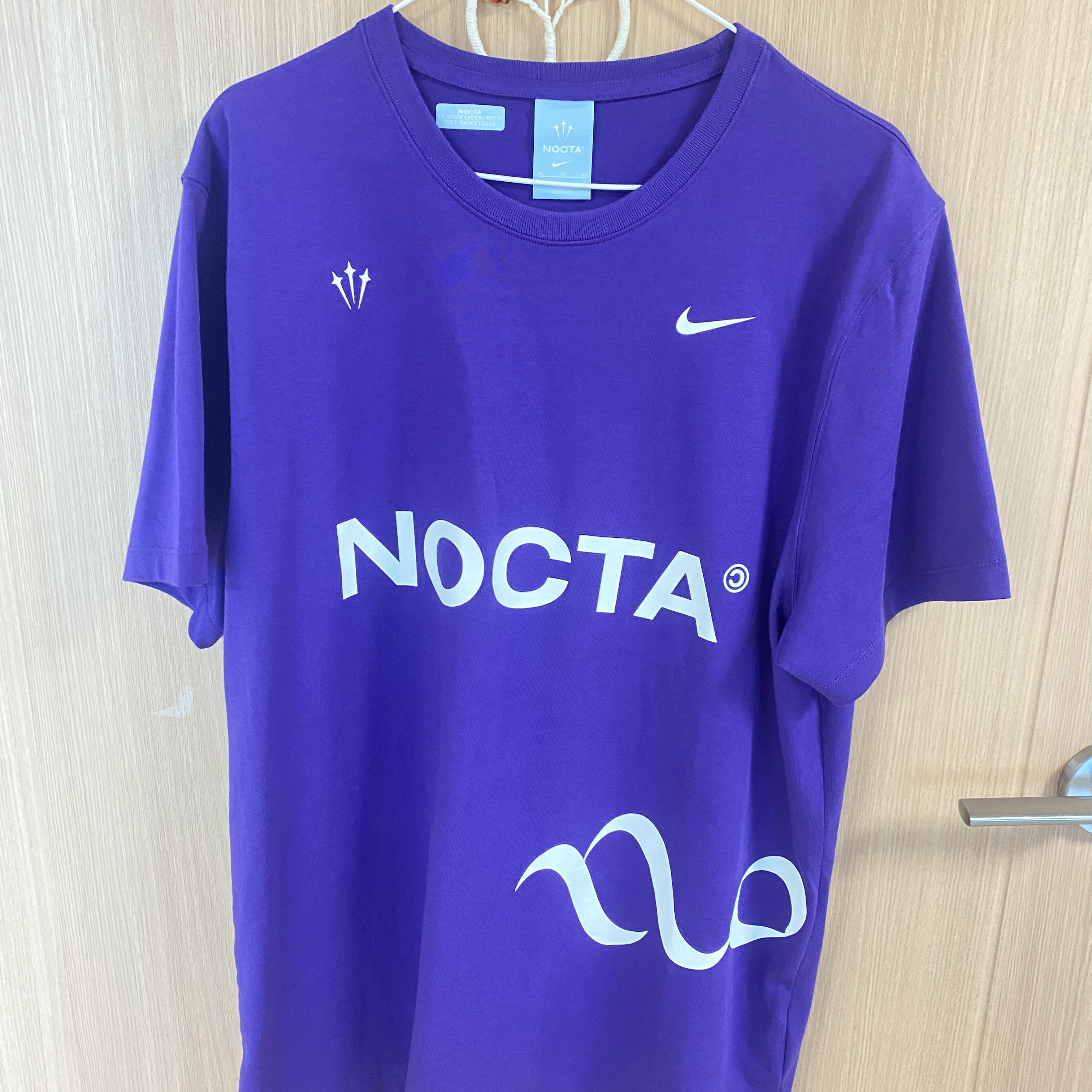 Nike x Drake Nocta NRG Essential Short Sleeve Top Black - Asia 착용 스타일