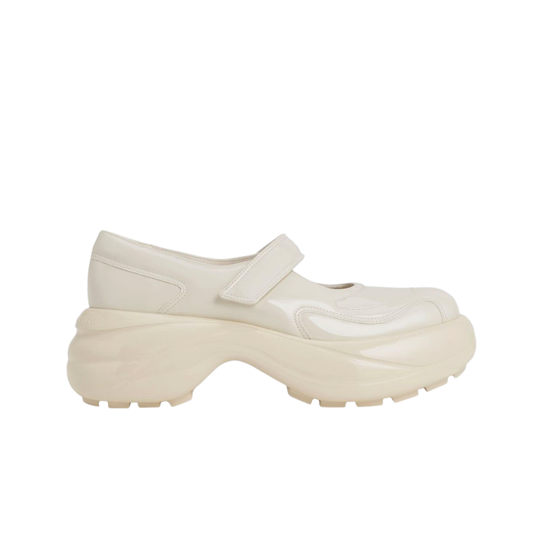 (W) 찰스앤키스 루니 에나멜 메리 제인 초크((W) Charles & Keith Roony Patent Mary Janes Chalk)