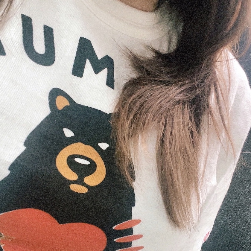 Human Made Graphic T-Shirt #13 White 착용 스타일