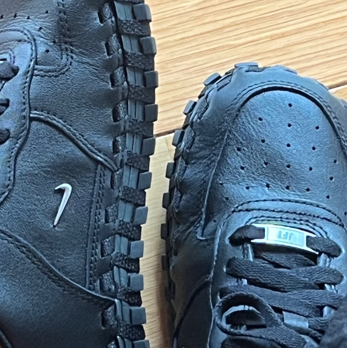 Nike x Jacquemus J Force 1 Low LX SP Black 착용 스타일