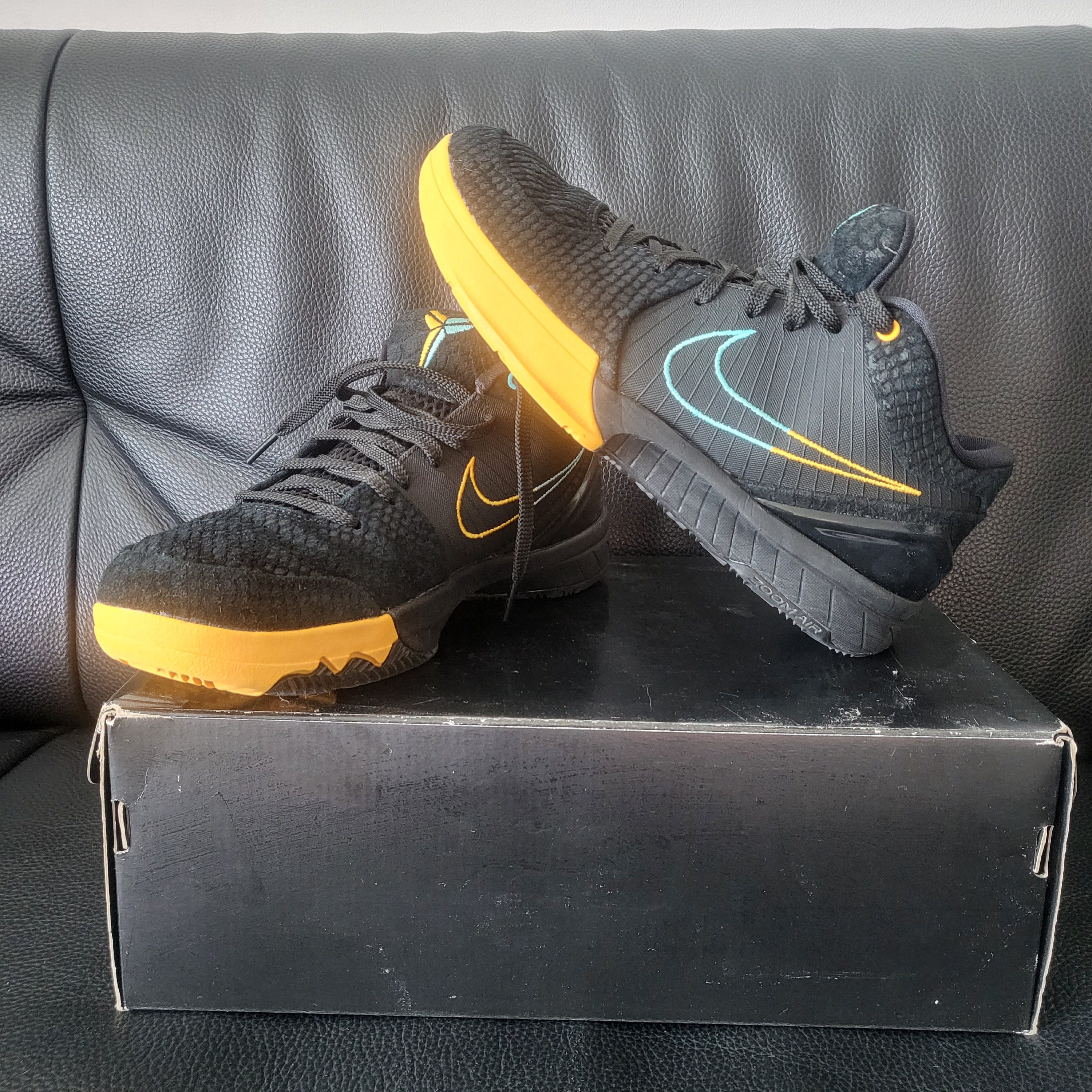 Nike Kobe 4 Protro FTB Snake 착용 스타일 - 4