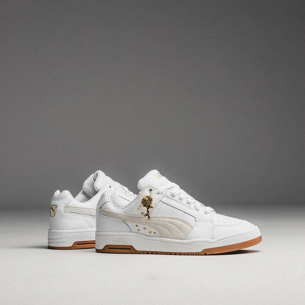 Puma Slipstream Low Beauty and the Beast White 착용 스타일 - 1