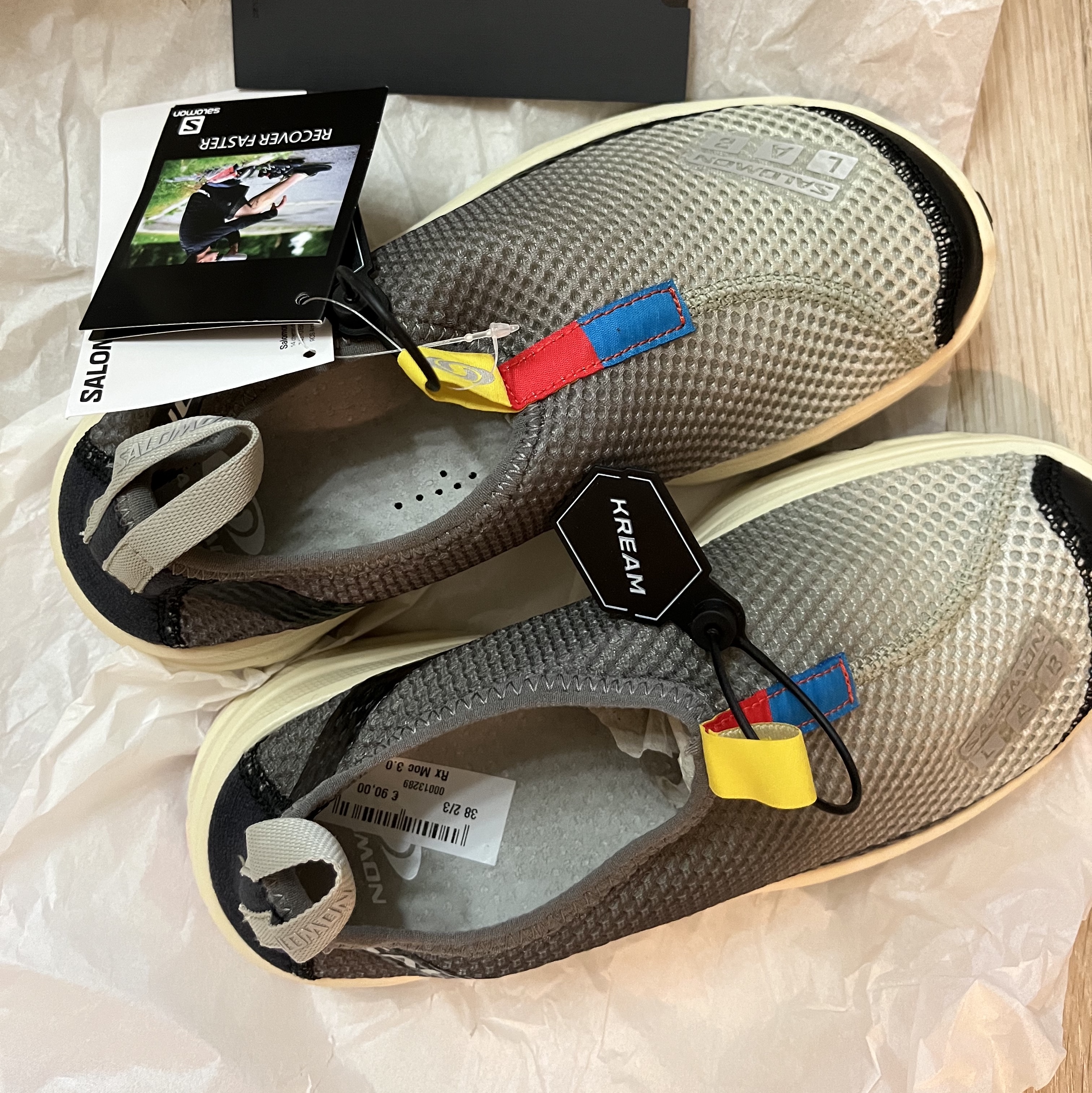 Salomon RX Moc 3.0 Pewter Desert 착용 스타일