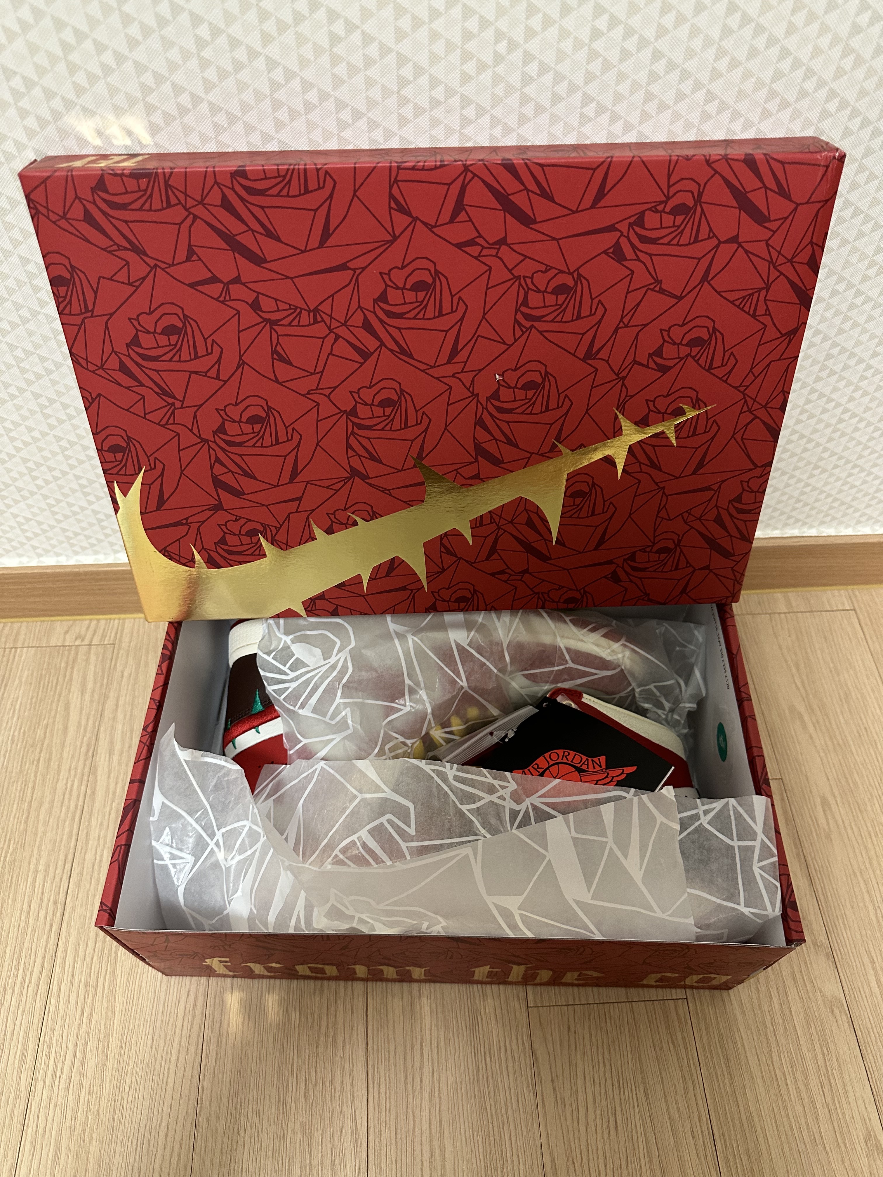 (W) Jordan 1 x Teyana Taylor Zoom CMFT 2 Gym Red 착용 스타일 - 1