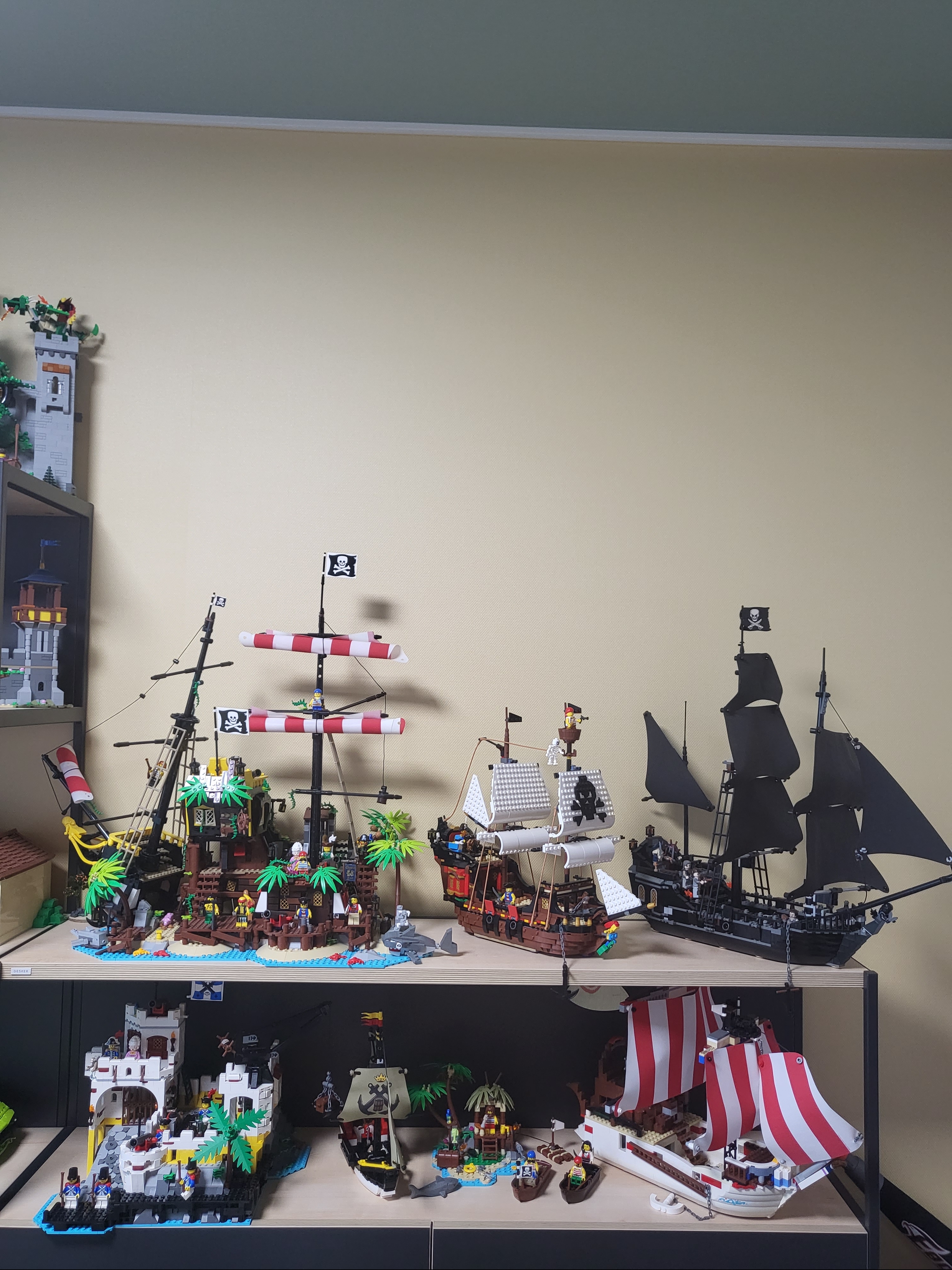 Lego Eldorado Fortress, Lego Disney Pirates of the Caribbean The Black Pearl 착용 스타일 - 3