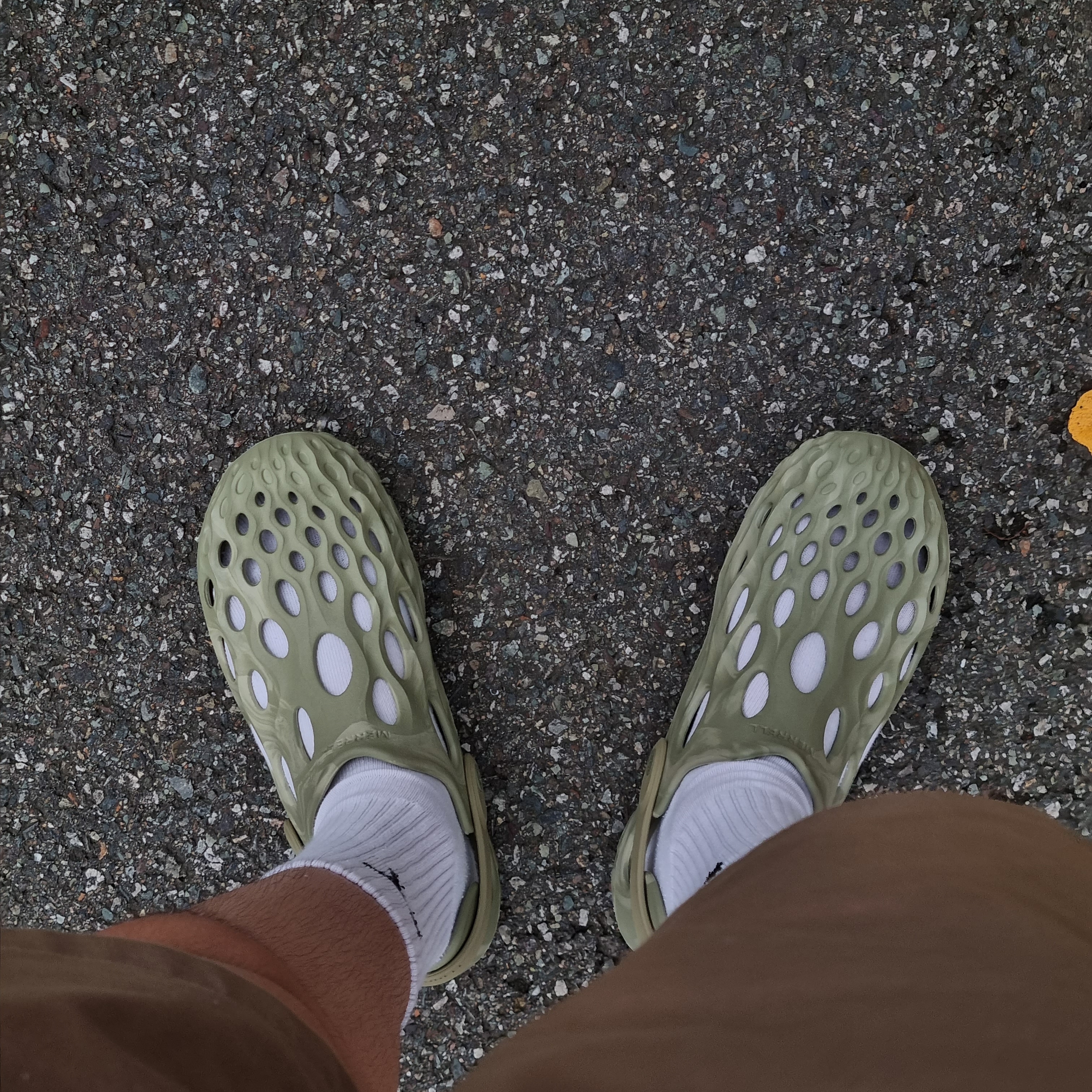 Merrell x LMC Hydro Moc Olive 착용 스타일
