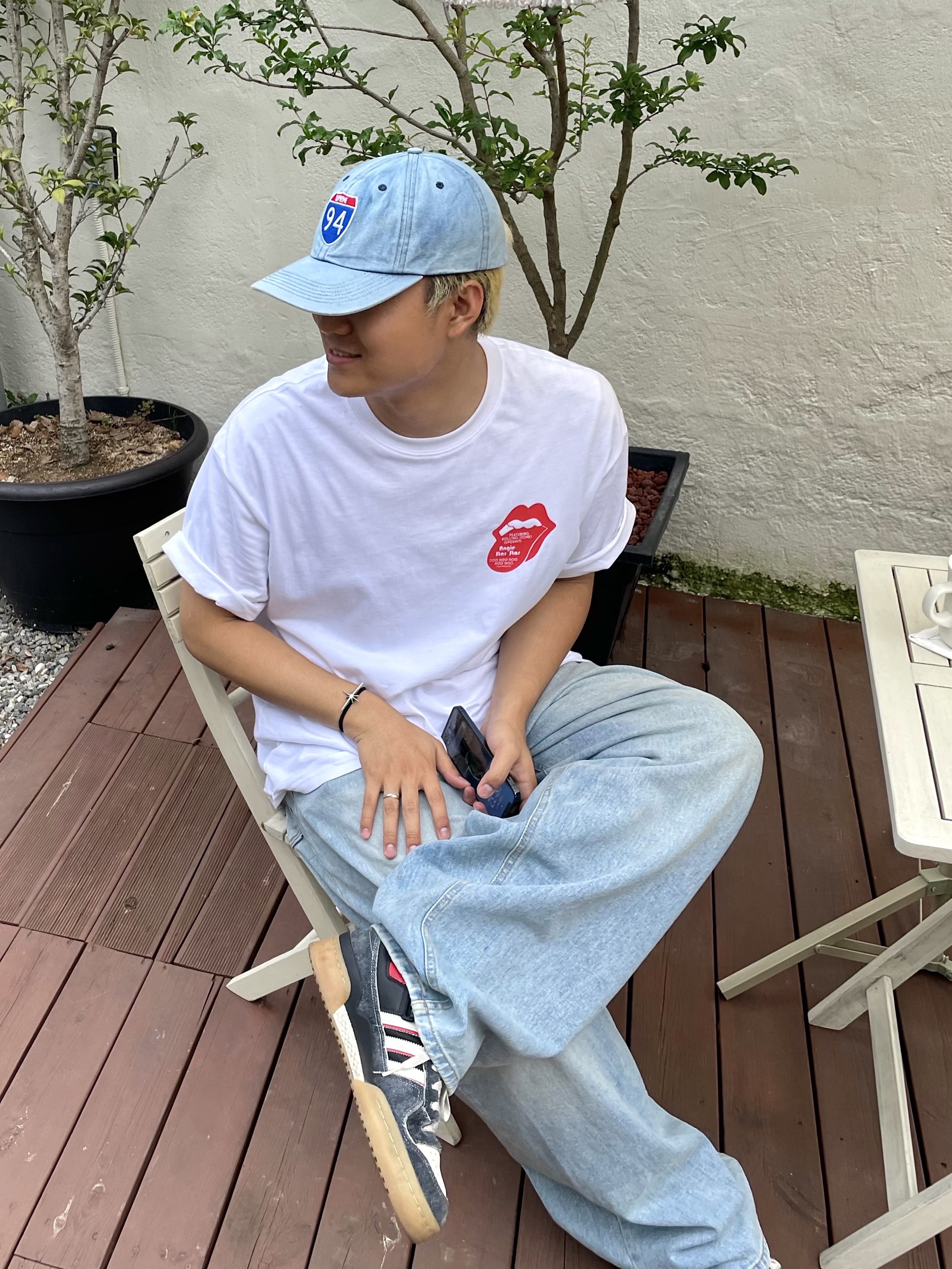Adidas x Midwest Kids Forum 84 Low Black, Supreme Interstate 6-Panel Black - 20FW 착용 스타일 - 2