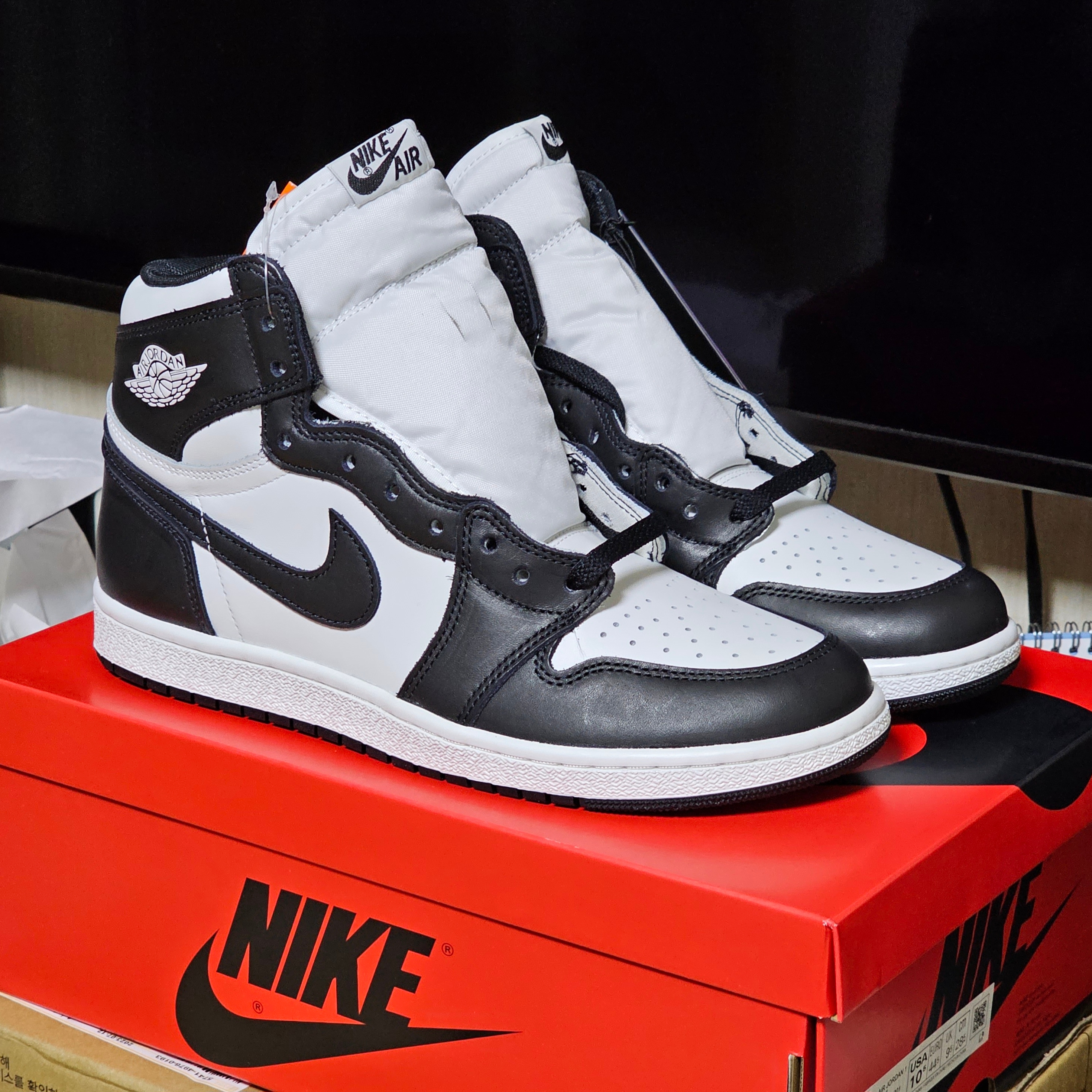 Jordan 1 High 85 Black White 착용 스타일 - 1