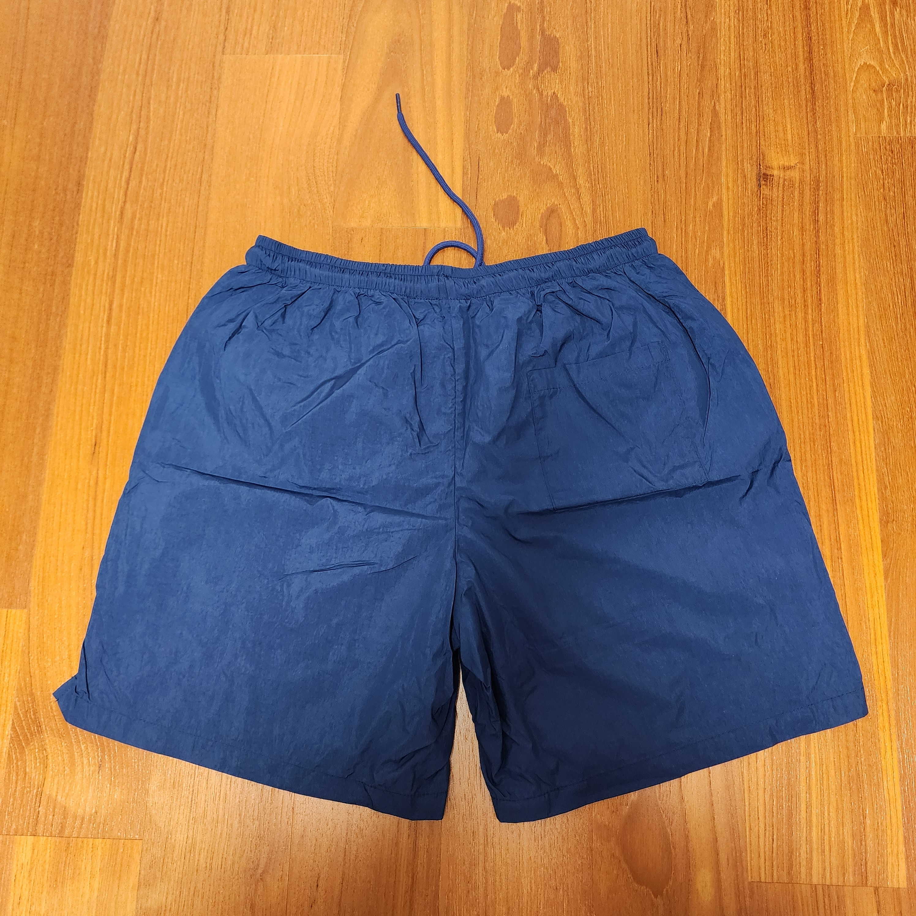 IAB Studio Woven Shorts Navy - The Hyundai Seoul Exclusive 착용 스타일 - 2