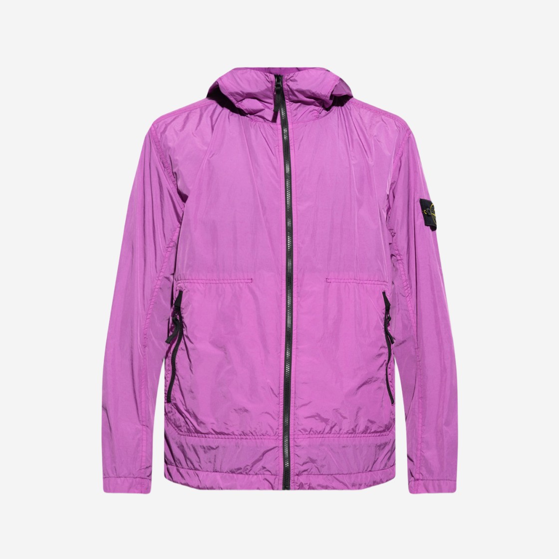 Stone Island 40522 Crinkle Reps Nylon Garment Dyed Hooded Jacket Violet - 23SS 상세 이미지 1