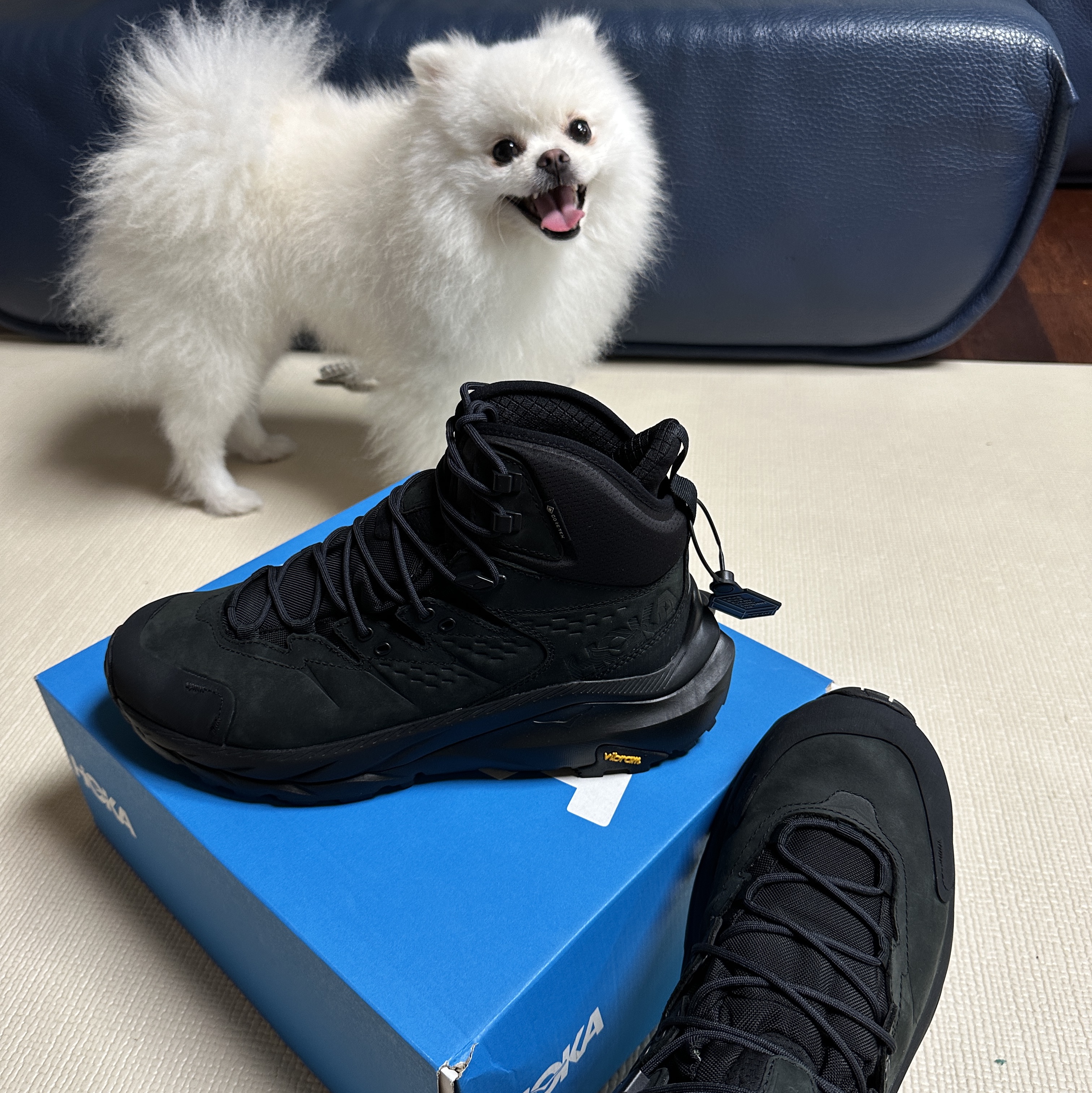 Hoka Kaha 2 Gore-Tex Black 착용 스타일 - 1
