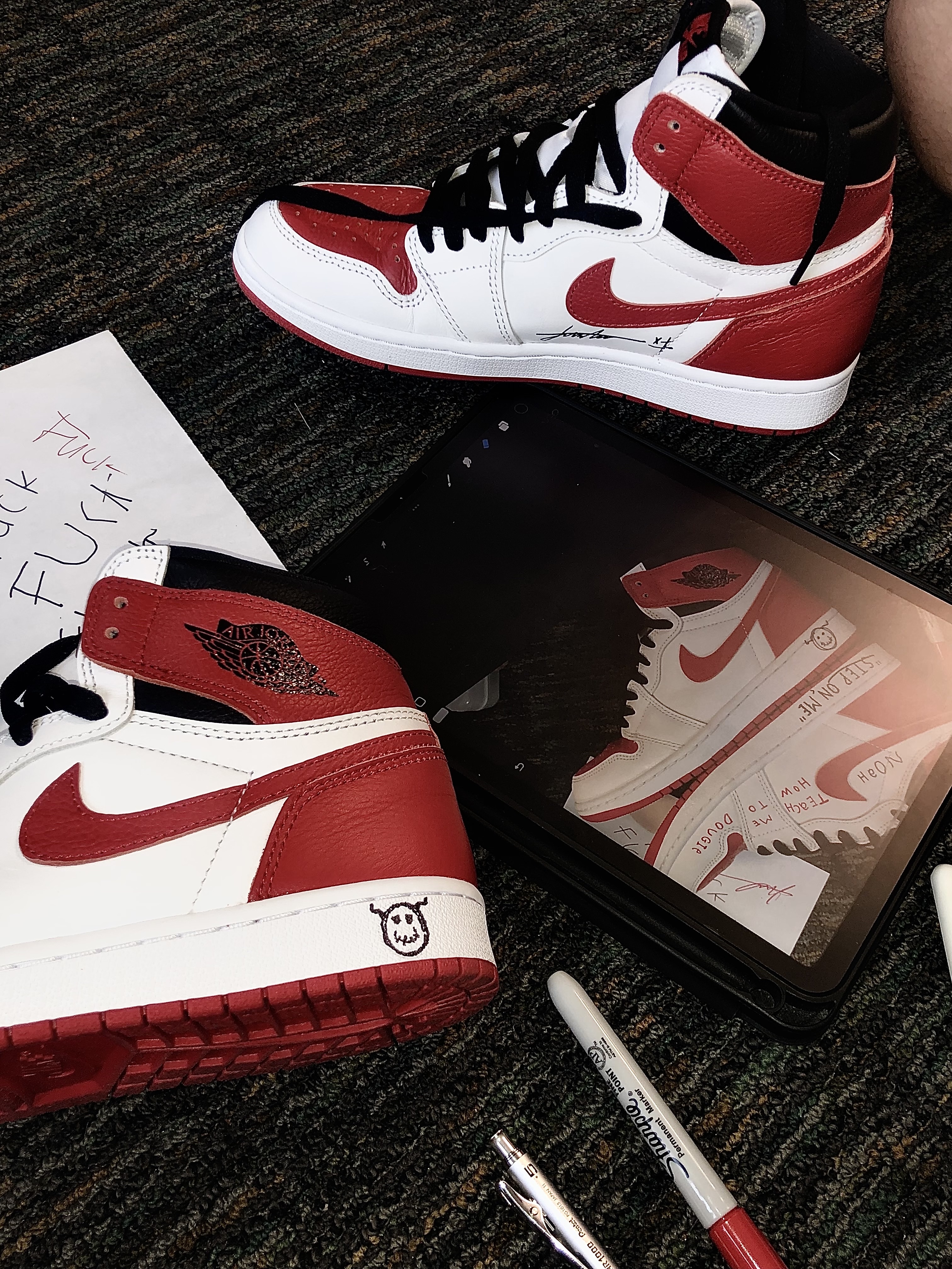 Jordan 1 Retro High OG Heritage 착용 스타일 - 2