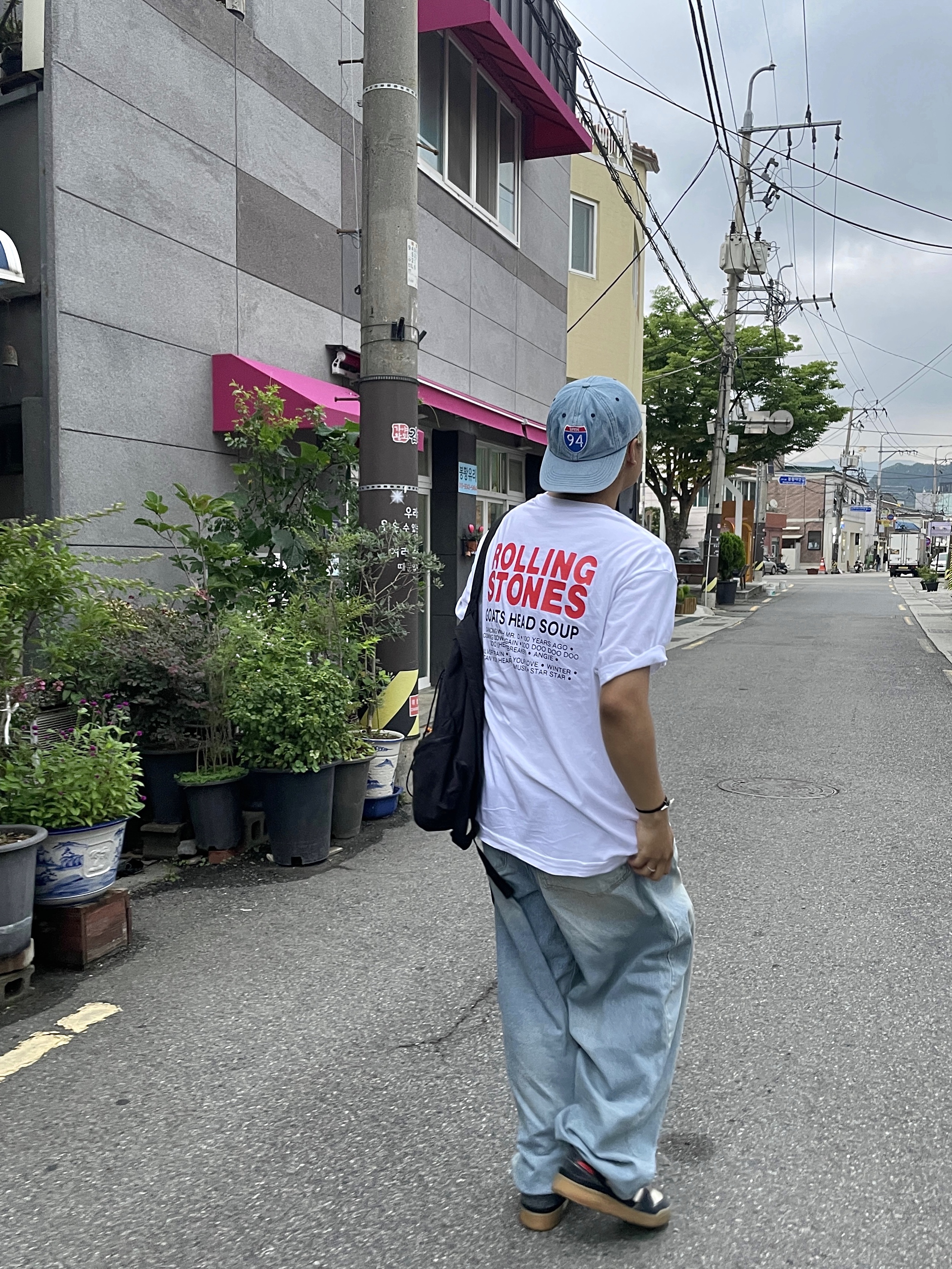 Adidas x Midwest Kids Forum 84 Low Black, Supreme Interstate 6-Panel Black - 20FW 착용 스타일 - 5